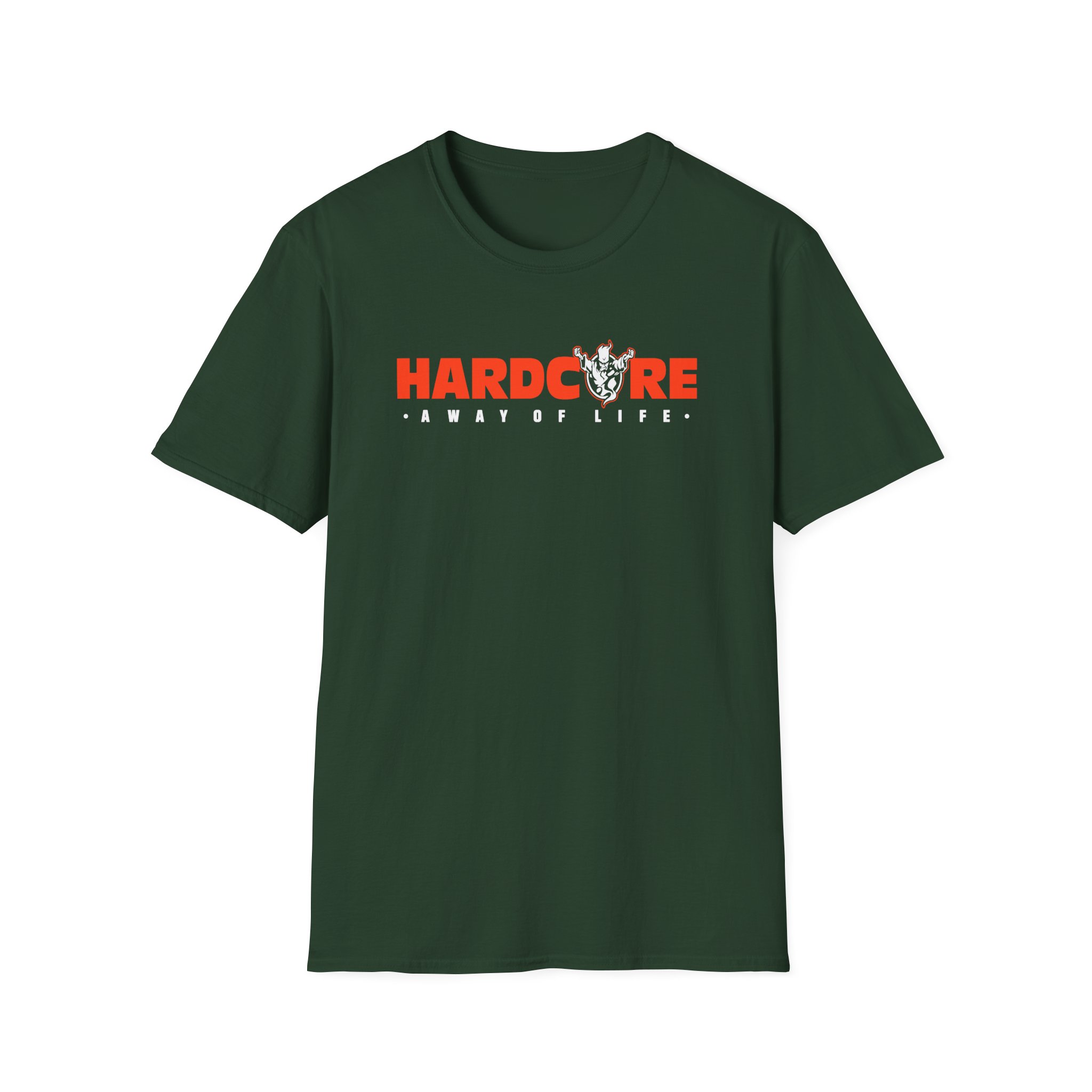Thunderdome Hardcore Away of Life Unisex Softstyle T-shirt - Image 5