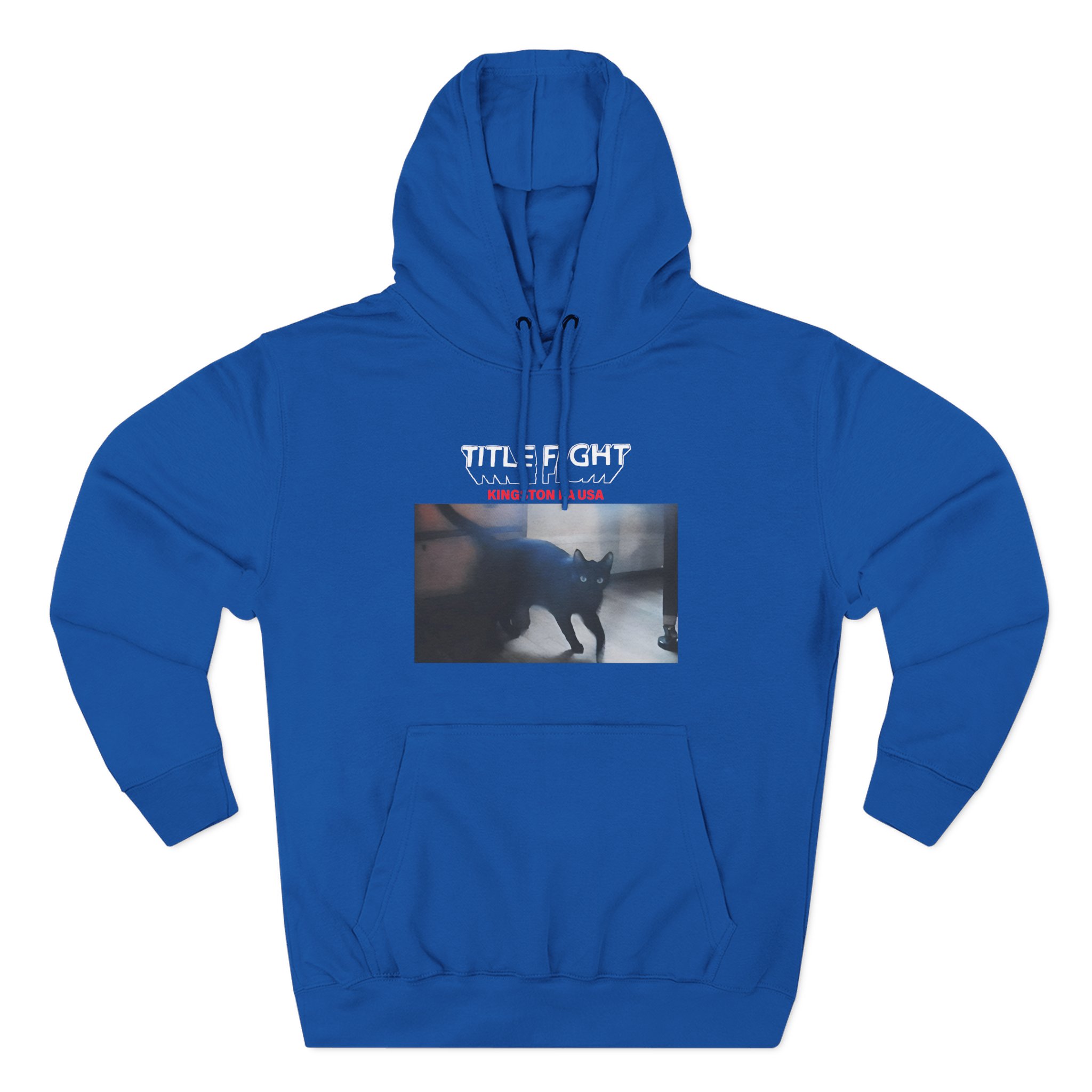 Cold Cuts Title Fight Kingston Cat Three-Panel Fleece Hoodie - Image 9