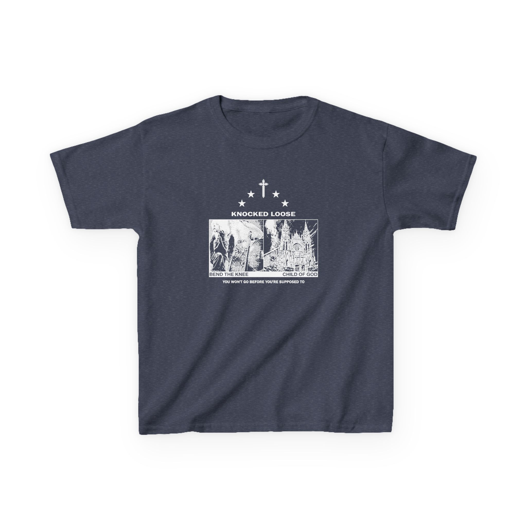 Knocked Loose Blinding Faith Royal Kids Heavy Cotton™ Tee - Image 15