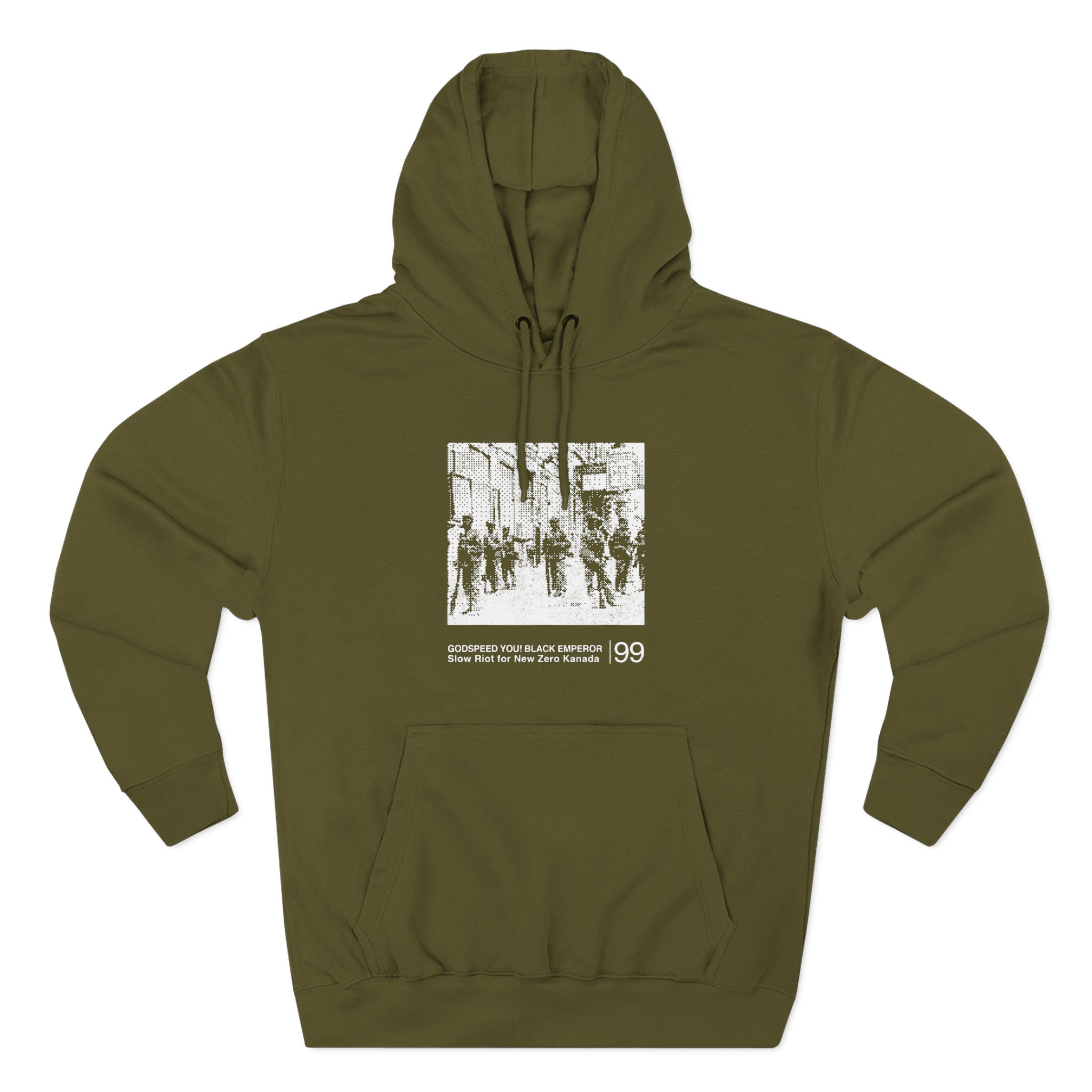 Godspeed You Black Emperor Three-Panel Fleece Hoodie - Image 5