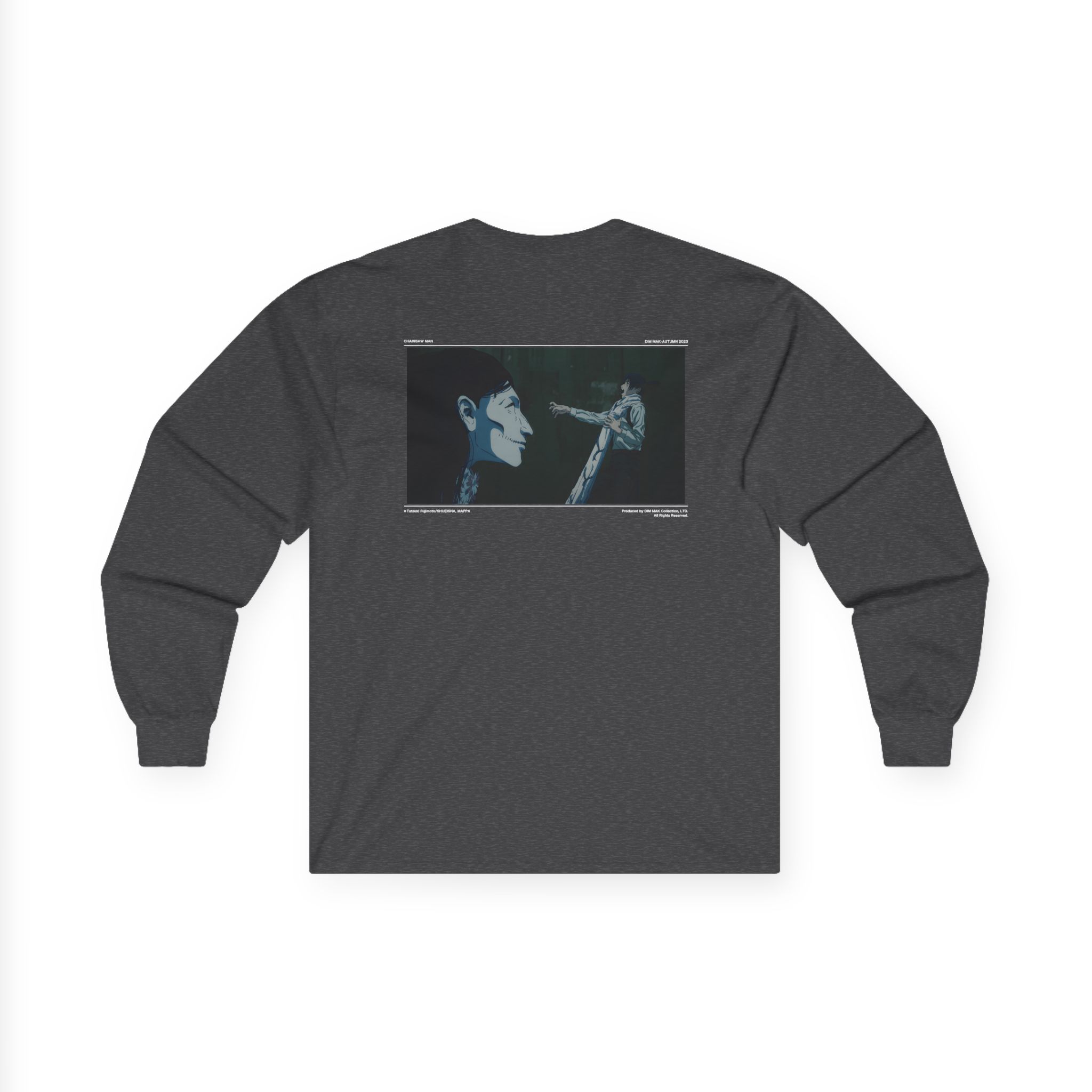 Chainsaw Man X Dim Mak Aki Unisex Ultra Cotton Long Sleeve Tee - Image 10