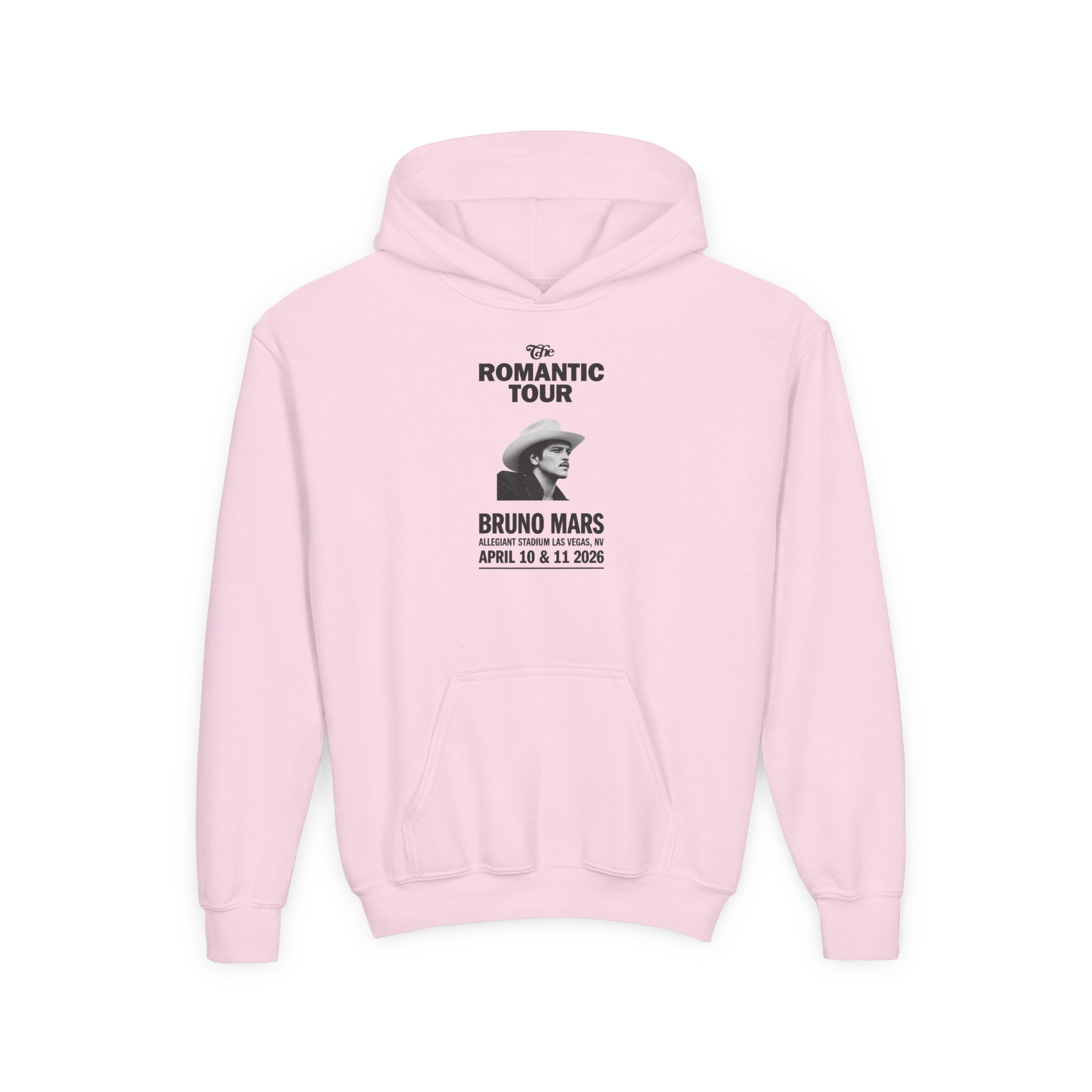 Bruno Mars Las Vegas the Romantic Youth Heavy Blend Hooded Sweatshirt - Image 5