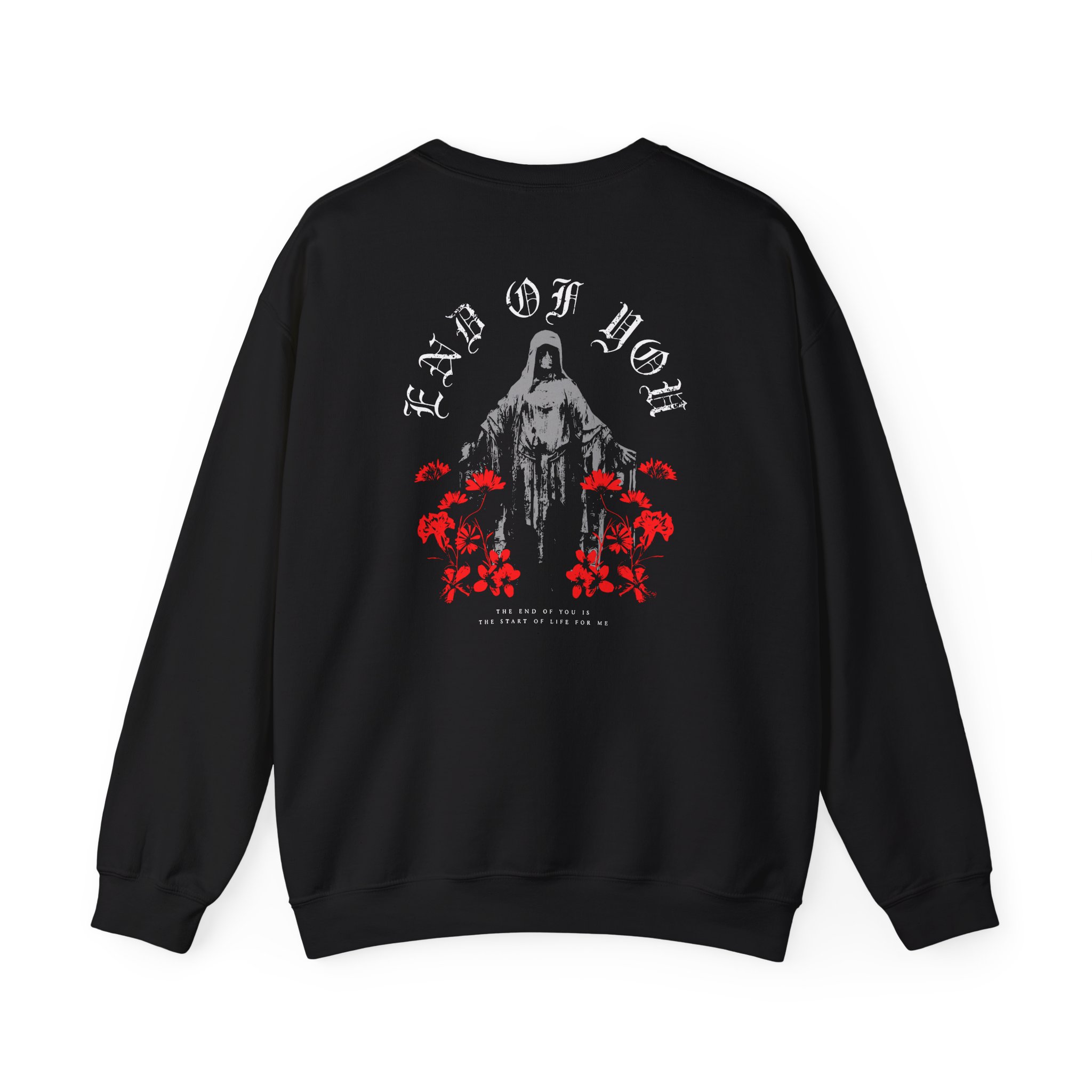Poppy End of You Unisex Heavy Blend™ Crewneck Sweatshirt - Image 2