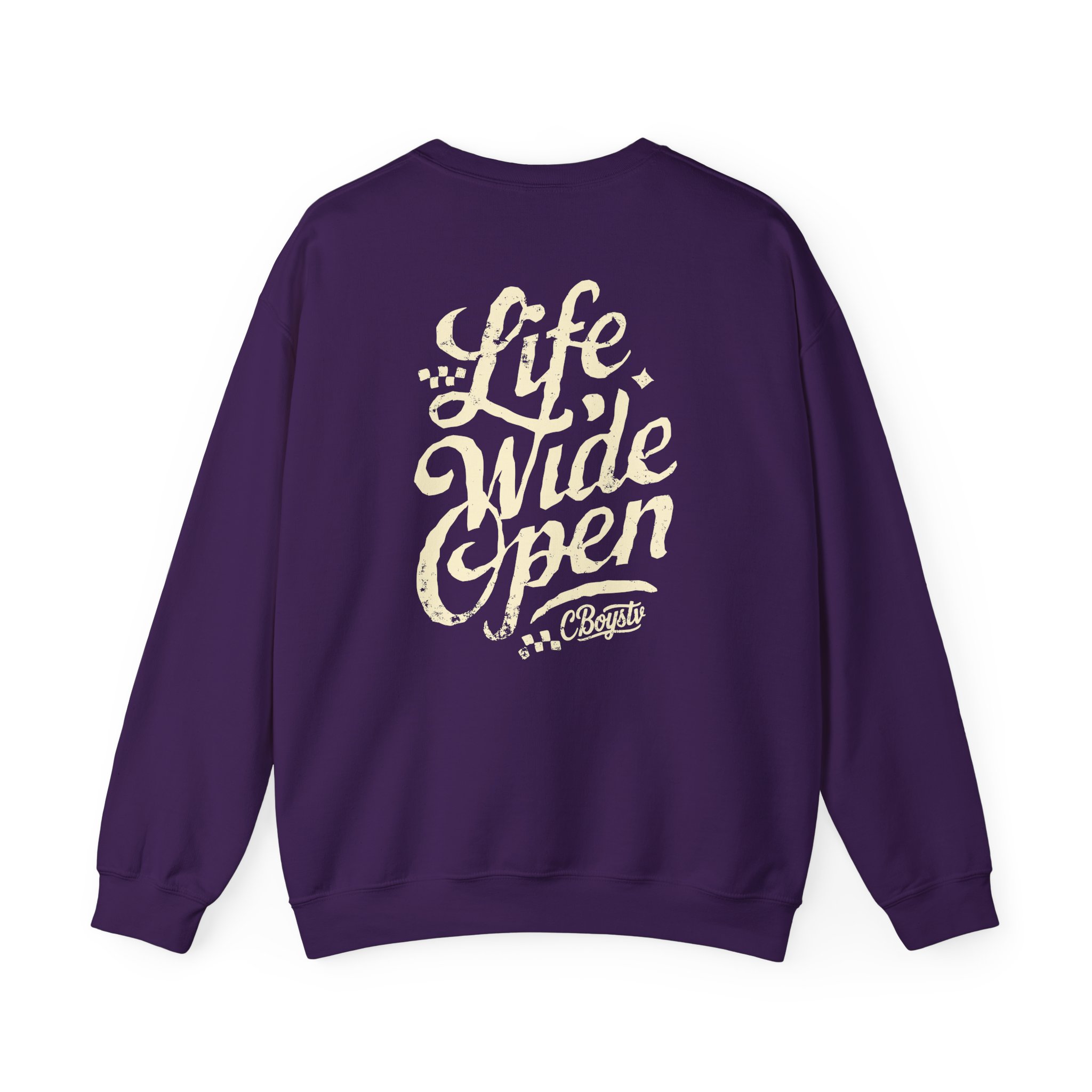 Cboystv Tan Script Unisex Heavy Blend™ Crewneck Sweatshirt - Image 22