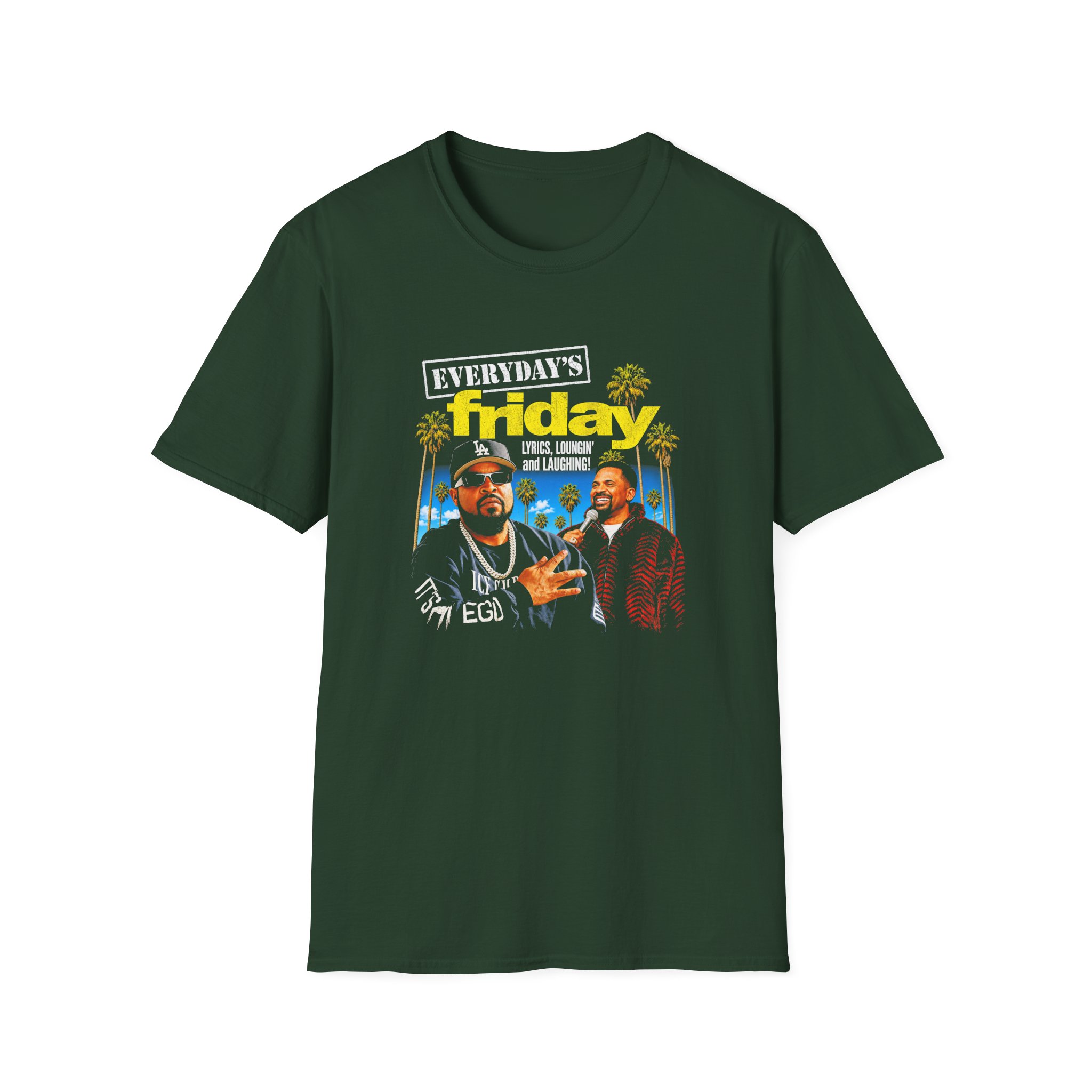 Ice Cube Everyday's Friday Unisex Softstyle T-Shirt - Image 5