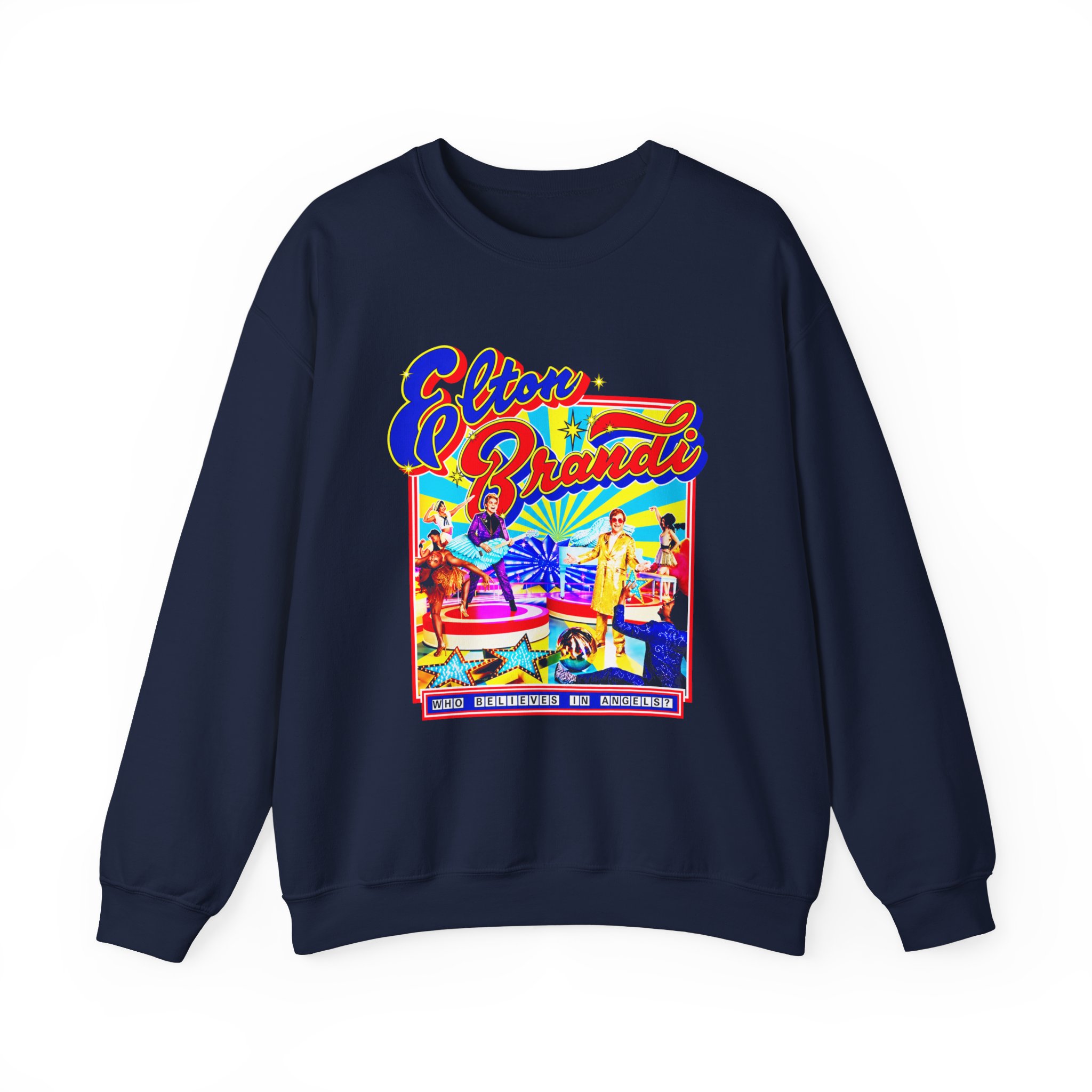 Ej Farewell Who Believes in Angels Unisex Heavy Blend™ Crewneck Sweatshirt - Image 17
