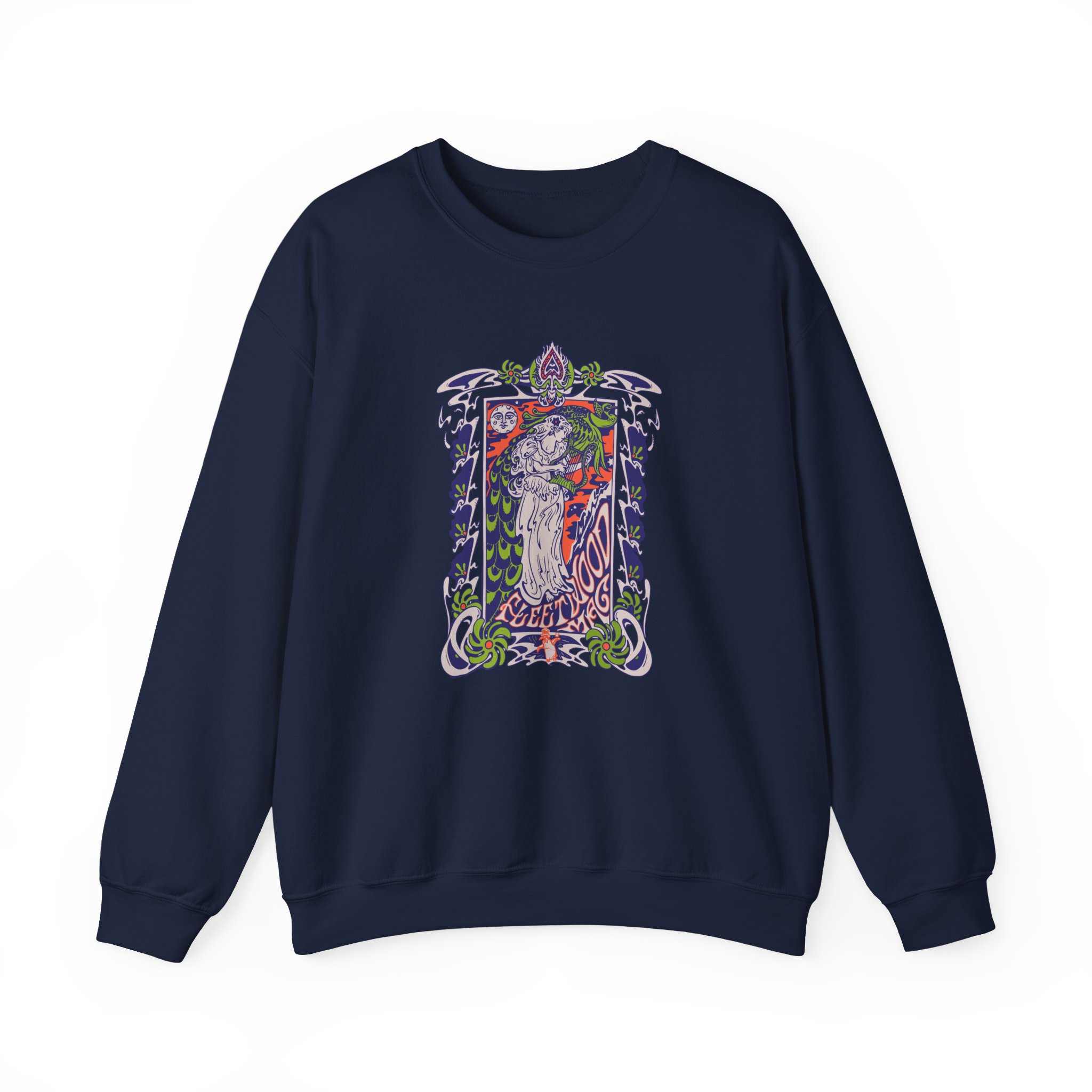 Fleetwood Mac Lady Lyre Unisex Heavy Blend™ Crewneck Sweatshirt - Image 11
