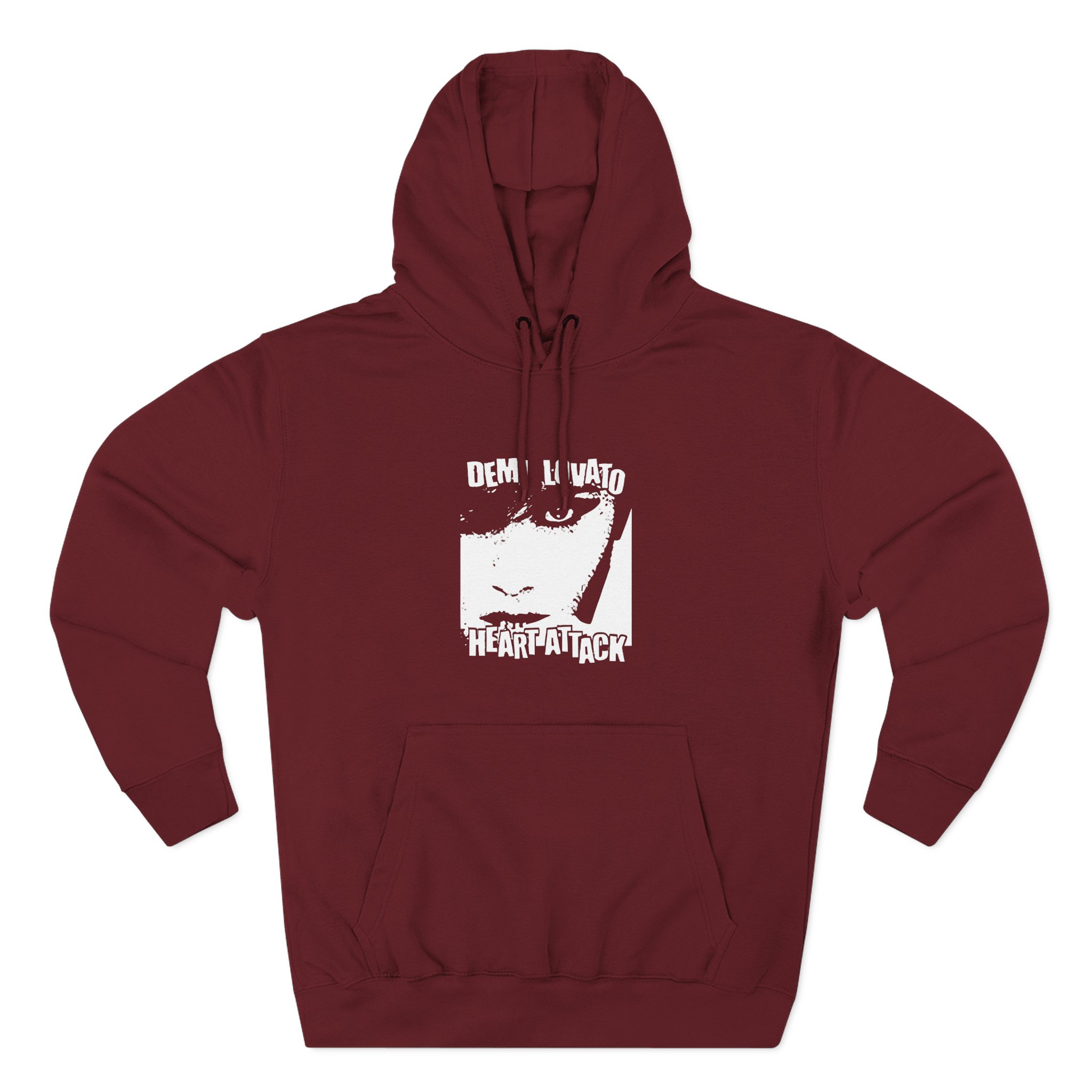 D L Heart Attack Anniversary Three-Panel Fleece Hoodie - Image 11
