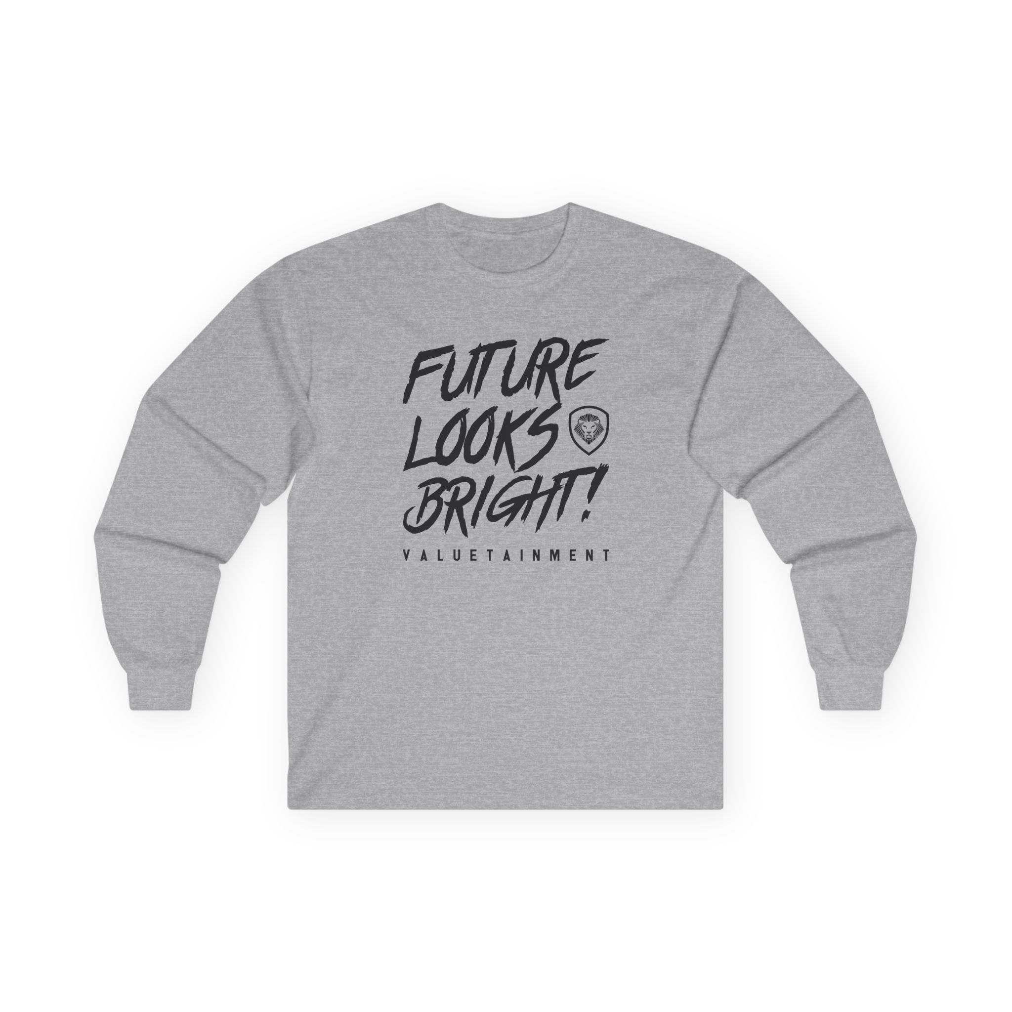 Valuetainment Future Looks Bright Unisex Ultra Cotton Long Sleeve Tee - Image 5