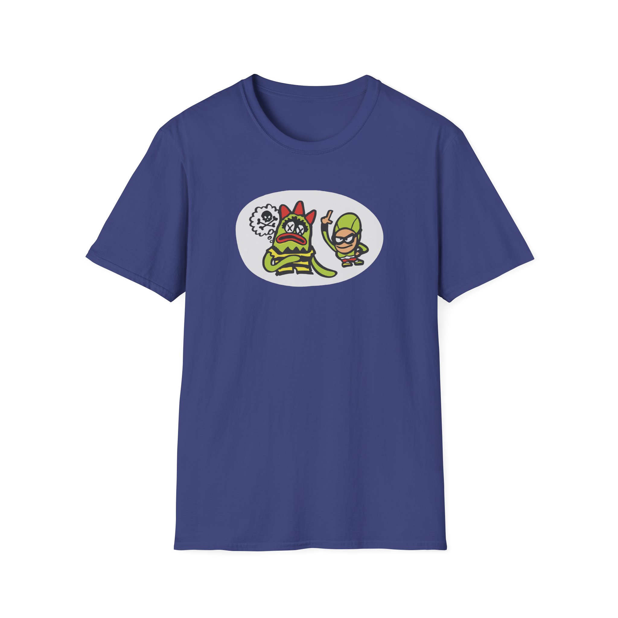 The Aquabats Bat Commander Unisex Softstyle T-Shirt - Image 23