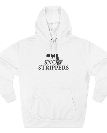Snow Strippers Three-Panel Fleece Hoodie