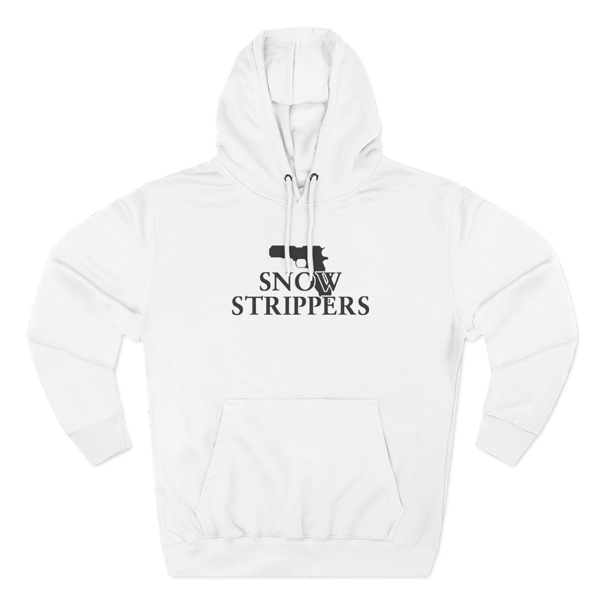 Snow Strippers Three-Panel Fleece Hoodie