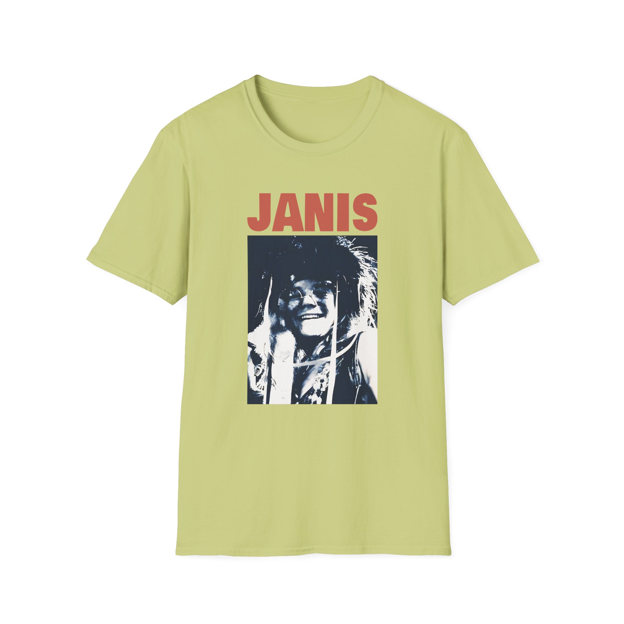 Janis Joplin Beatnick Unisex Softstyle T-Shirt - Image 13