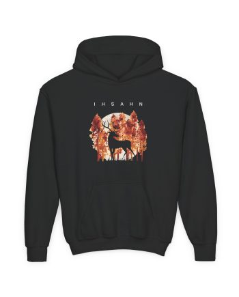 Youth Ihsahn Silhouette Heavy Blend Hooded Sweatshirt