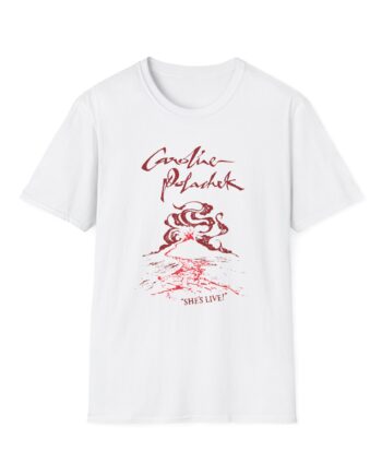 Caroline Polachek Volcano Spiraling Tour Unisex Softstyle T-Shirt