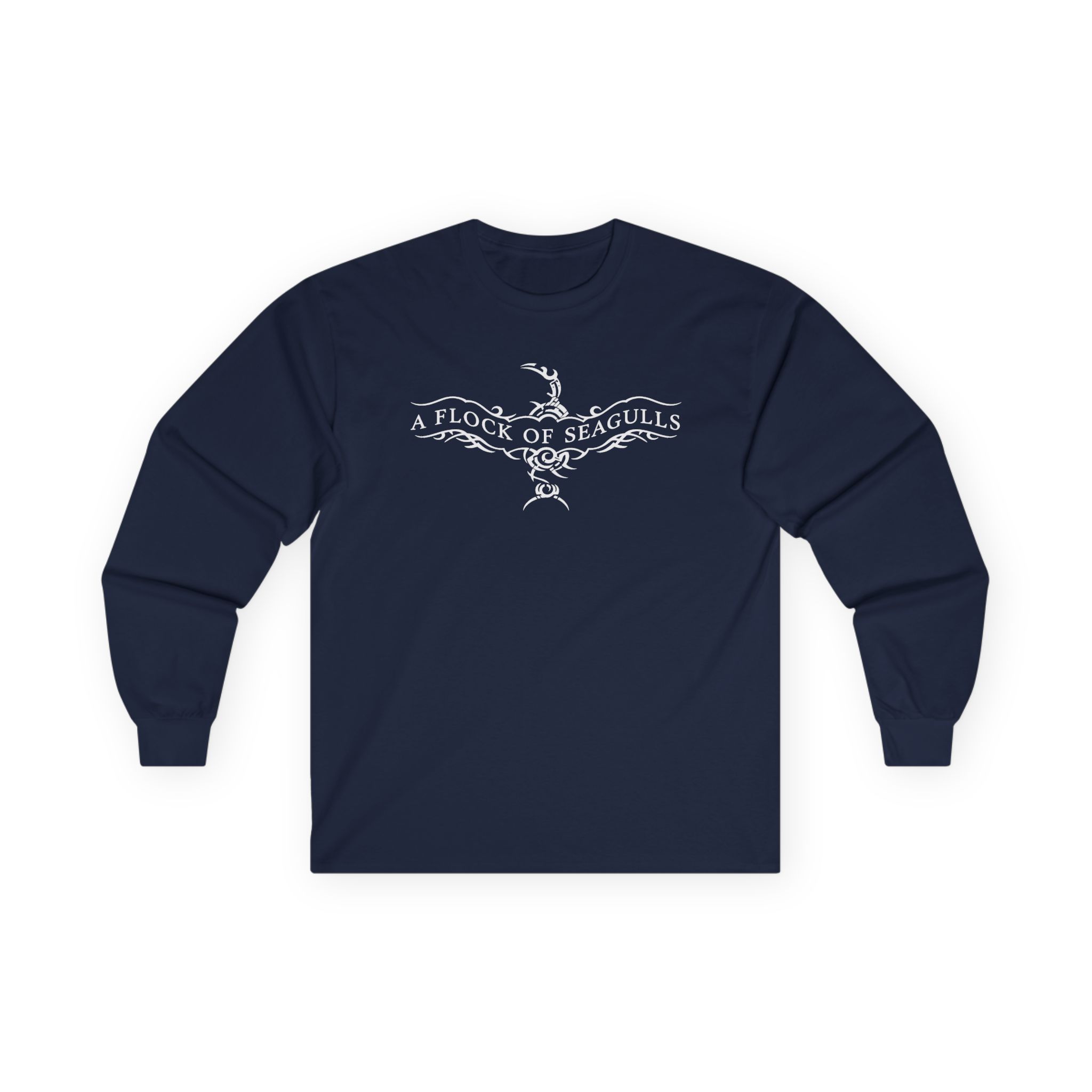 A Flock of Seagulls Logo Unisex Ultra Cotton Long Sleeve Tee - Image 13