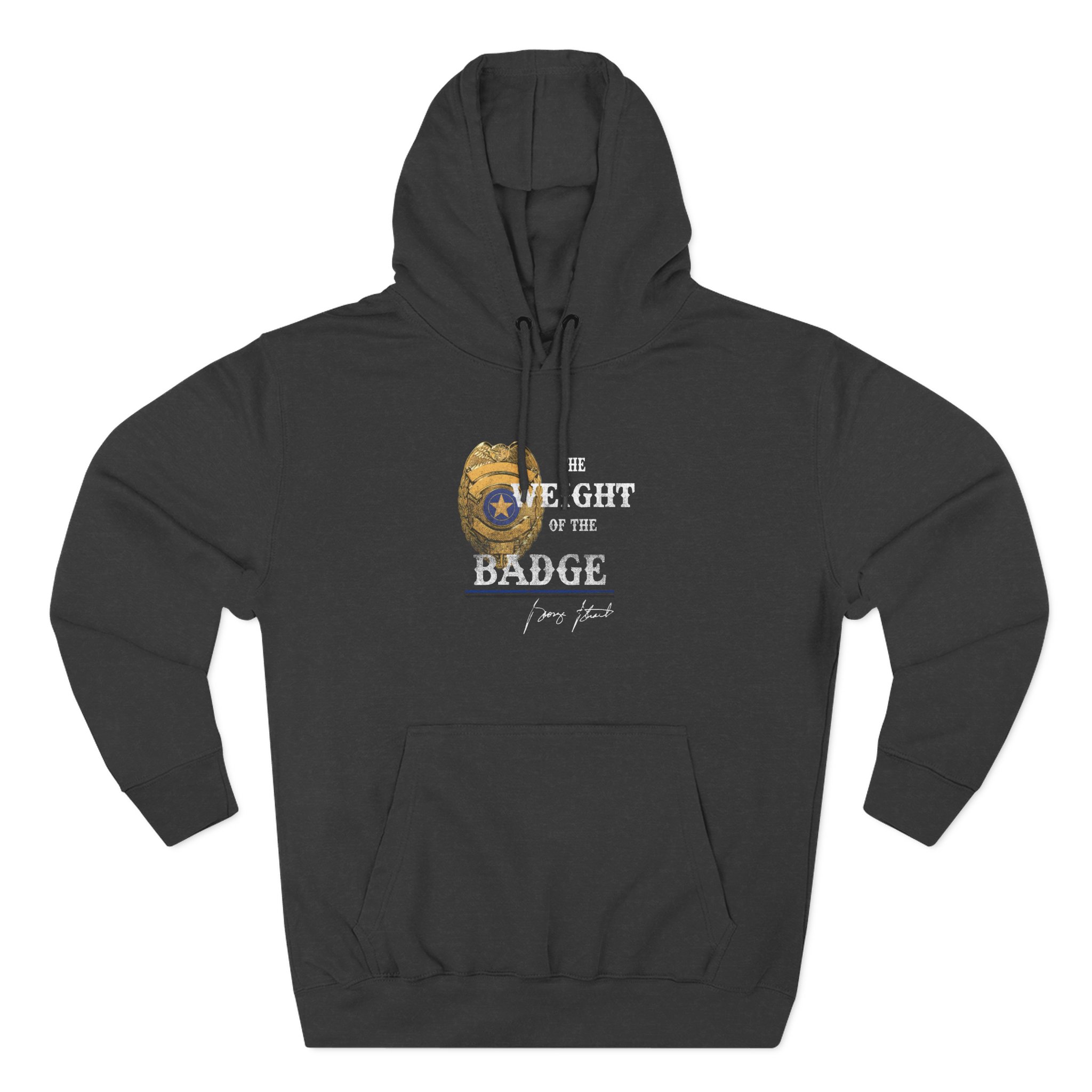 George Strait Gold Badge Three-Panel Fleece Hoodie