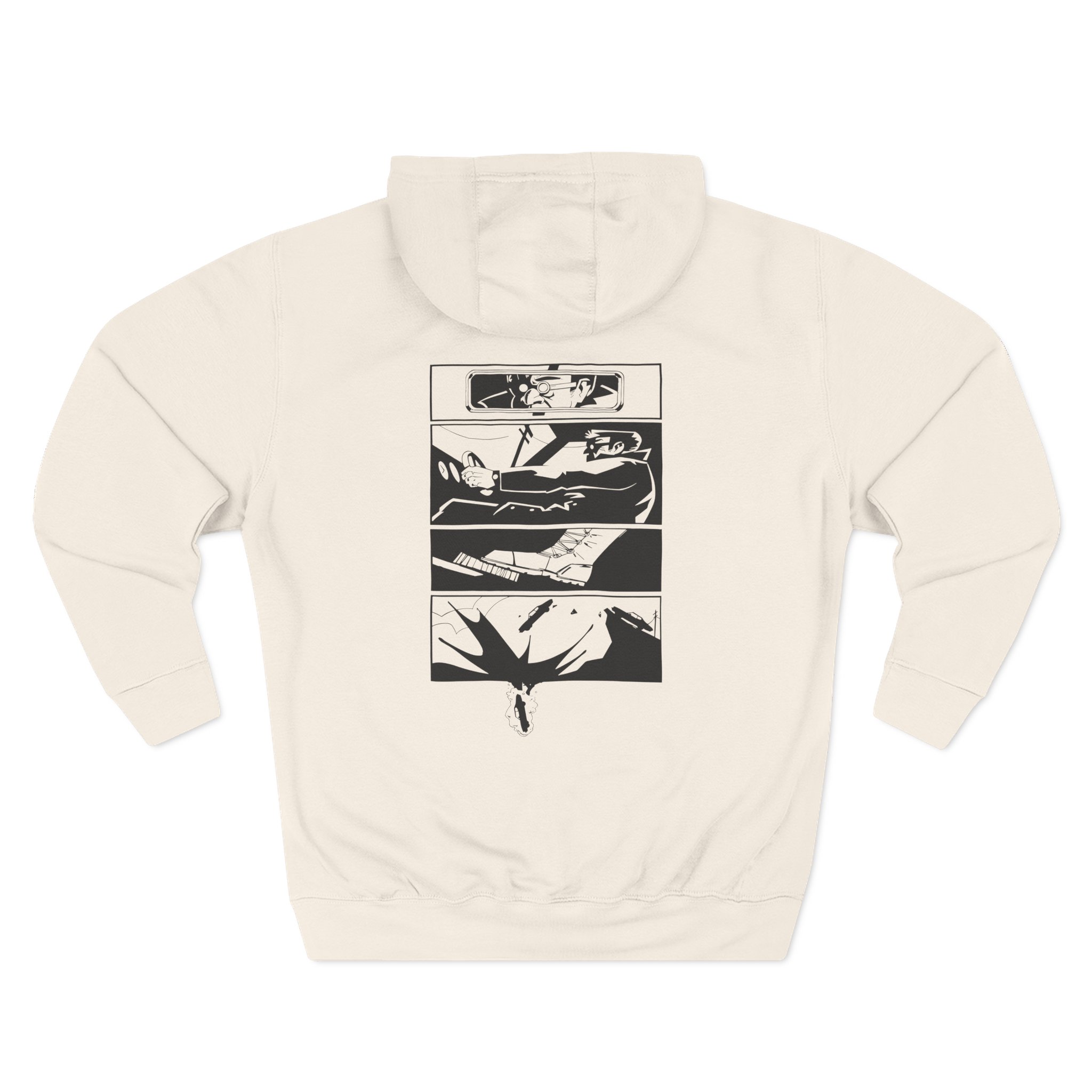 Shroud Hide The Evidence Three-Panel Fleece Hoodie - Image 6