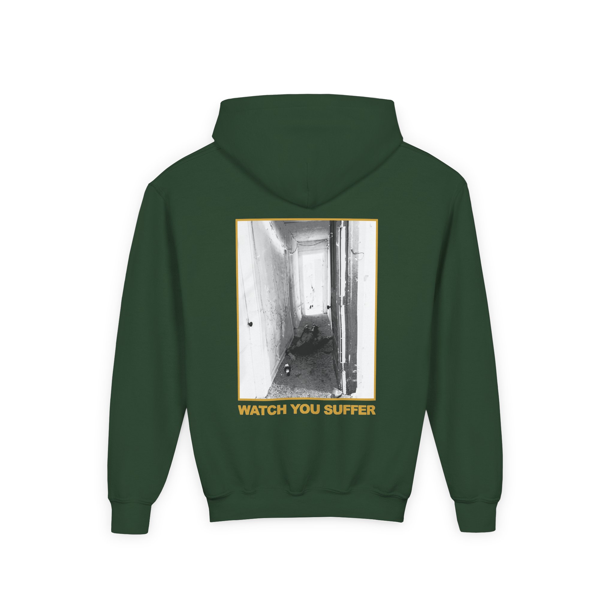 Youth Weekend Nachos Watch You Suffer Heavy Blend Hooded Sweatshirt - Image 6
