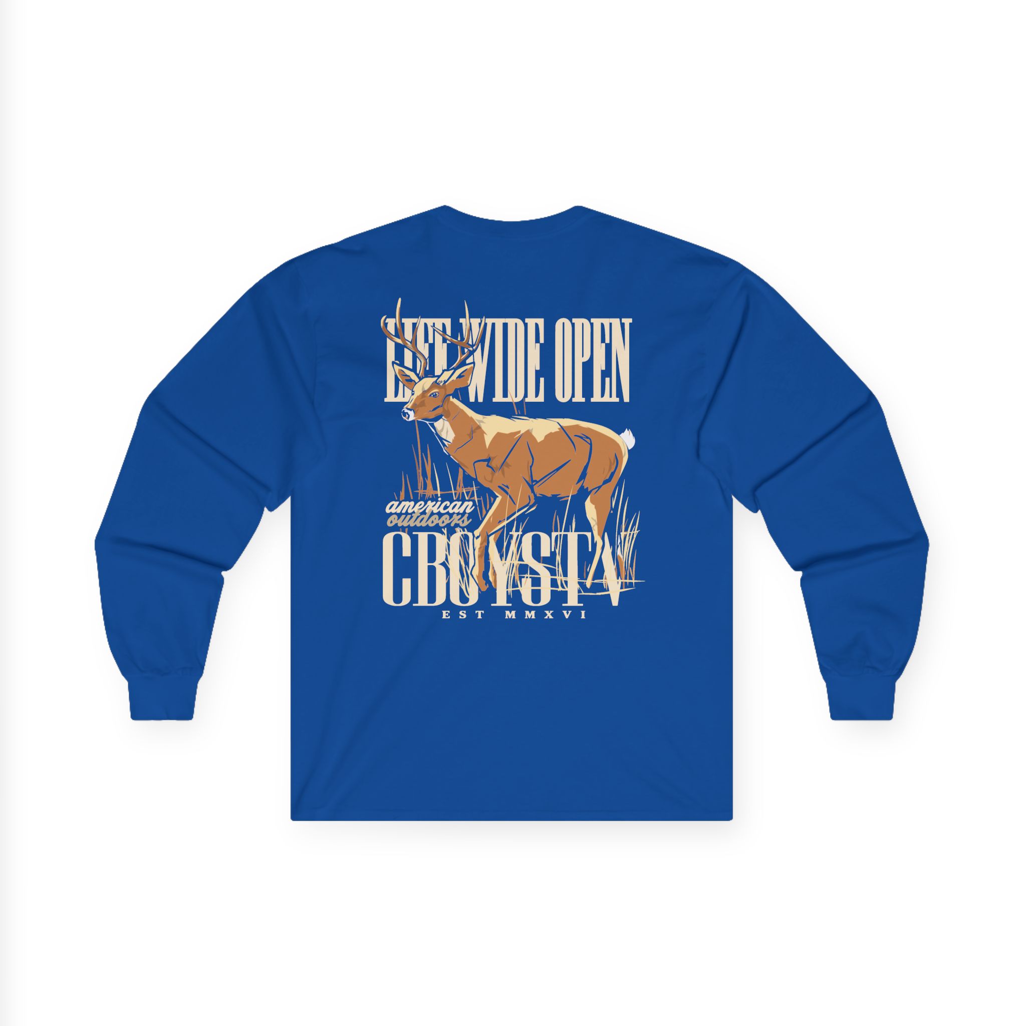 Cboystv Whitetail Unisex Ultra Cotton Long Sleeve Tee - Image 12