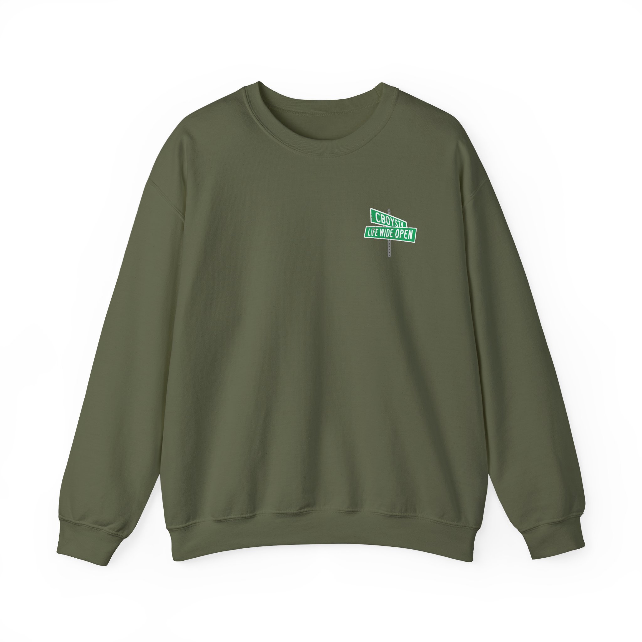 Cboystv Street Sign Unisex Heavy Blend™ Crewneck Sweatshirt - Image 7