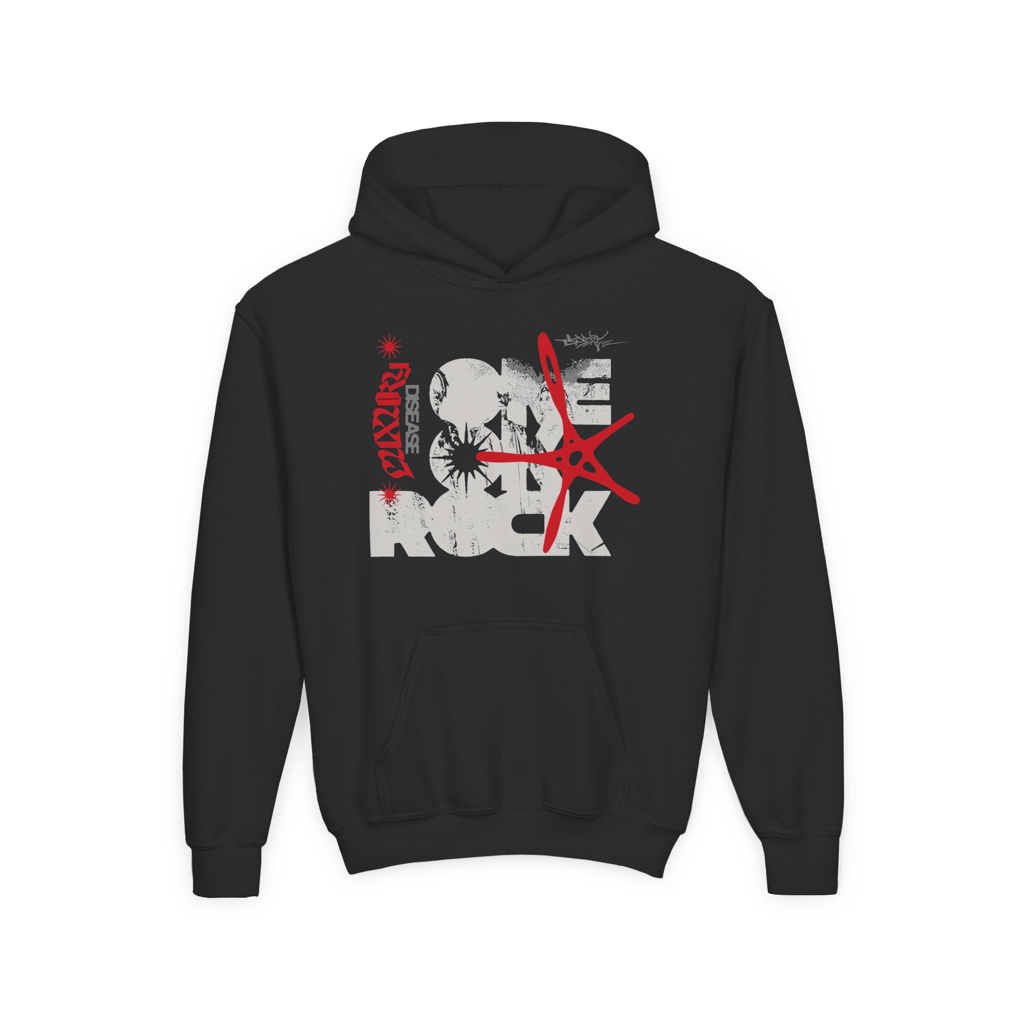 One Ok Rock Ld Album Cover Youth Heavy Blend Hooded Sweatshirt