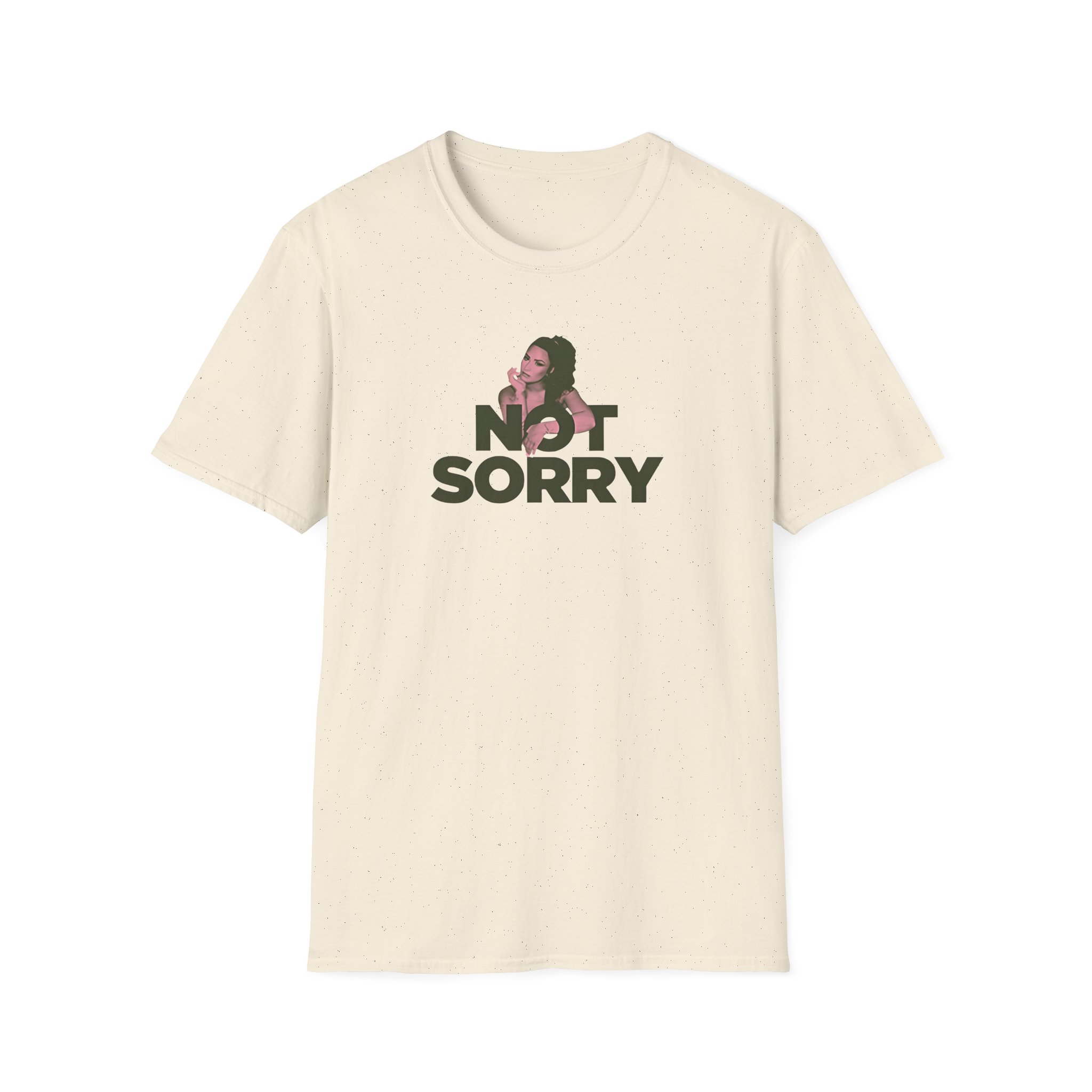 D L Not Sorry Unisex Softstyle T-Shirt - Image 7