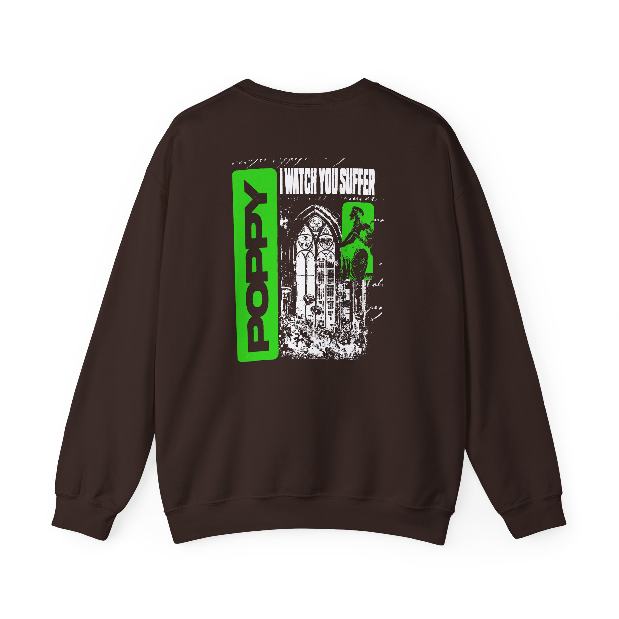 Poppy I Watch You Suffer Unisex Heavy Blend™ Crewneck Sweatshirt - Image 4