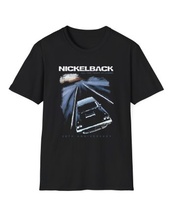 Nickelback Atrr 20th Anniversary Cover  Unisex Softstyle T-Shirt
