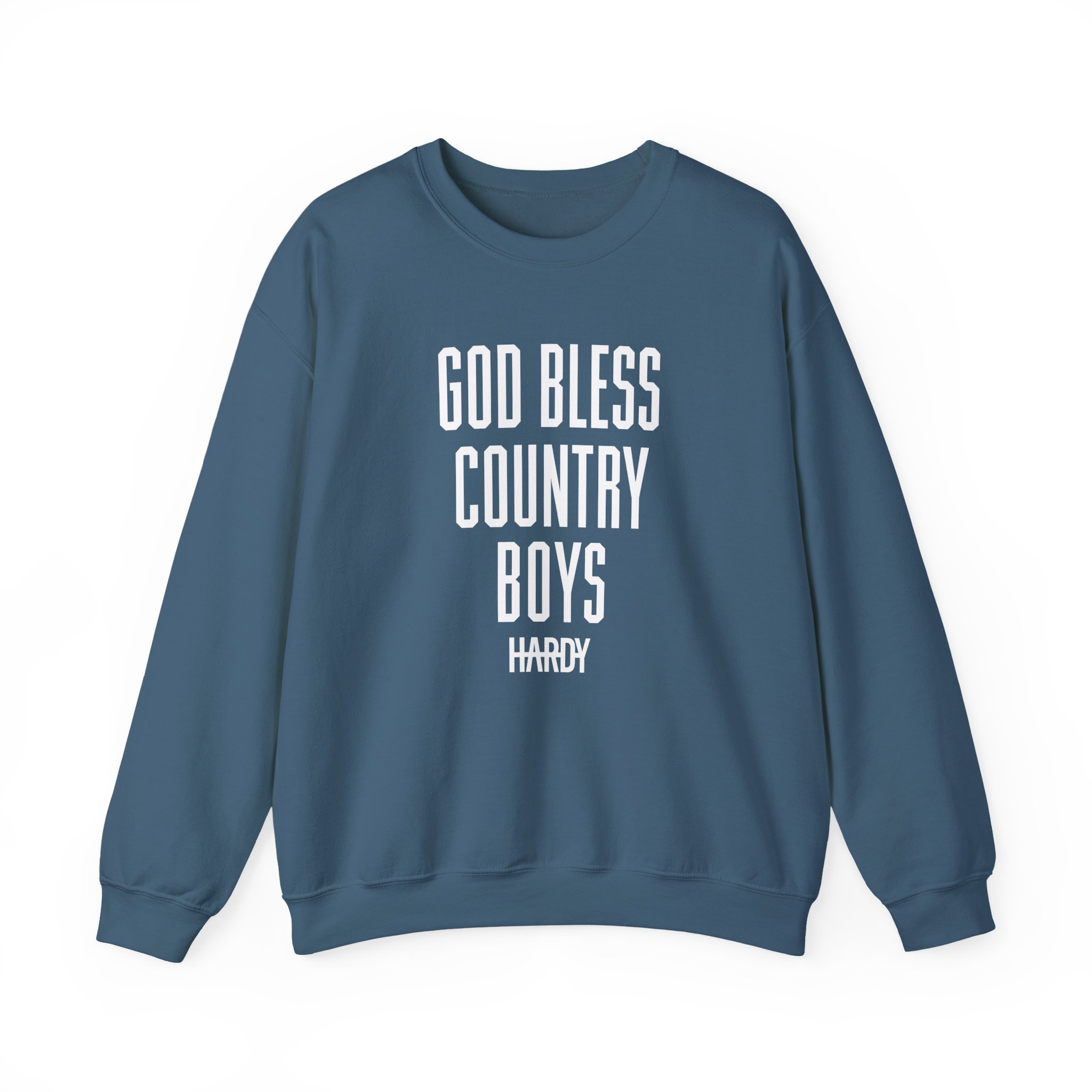 Hd God Bless Country Boys Unisex Heavy Blend™ Crewneck Sweatshirt - Image 13