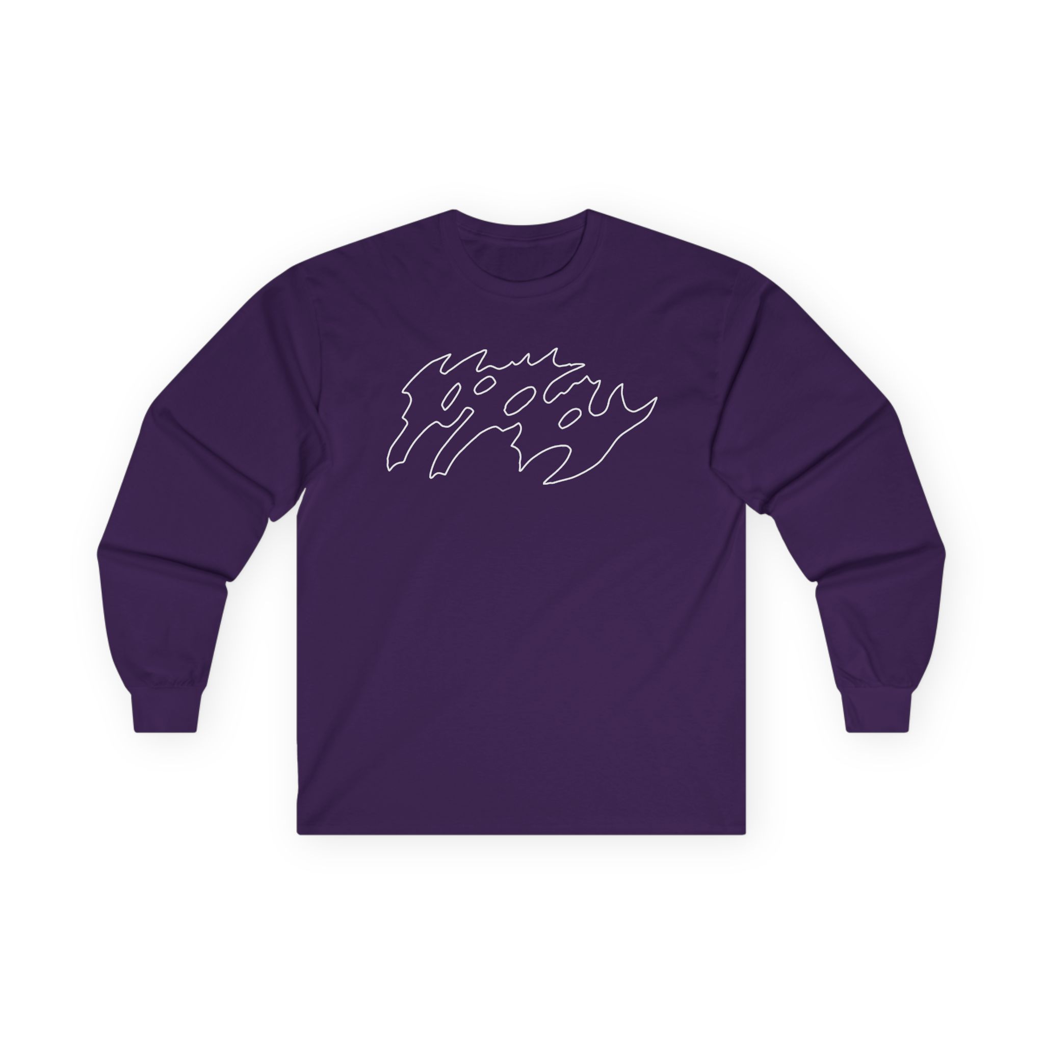 Poppy Negative Spaces Unisex Ultra Cotton Long Sleeve Tee - Image 9
