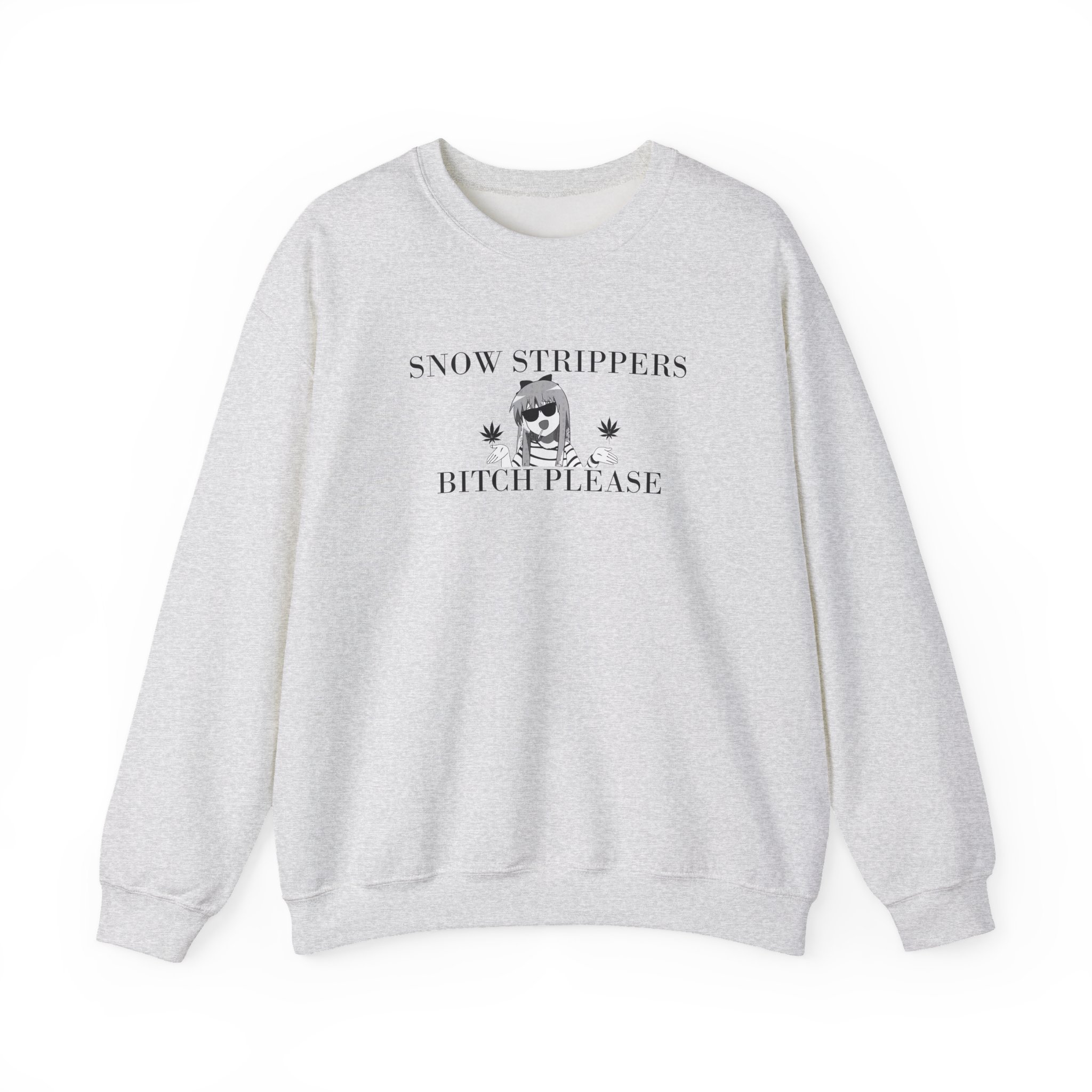 Snow Strippers Bitch Please Unisex Heavy Blend™ Crewneck Sweatshirt - Image 3