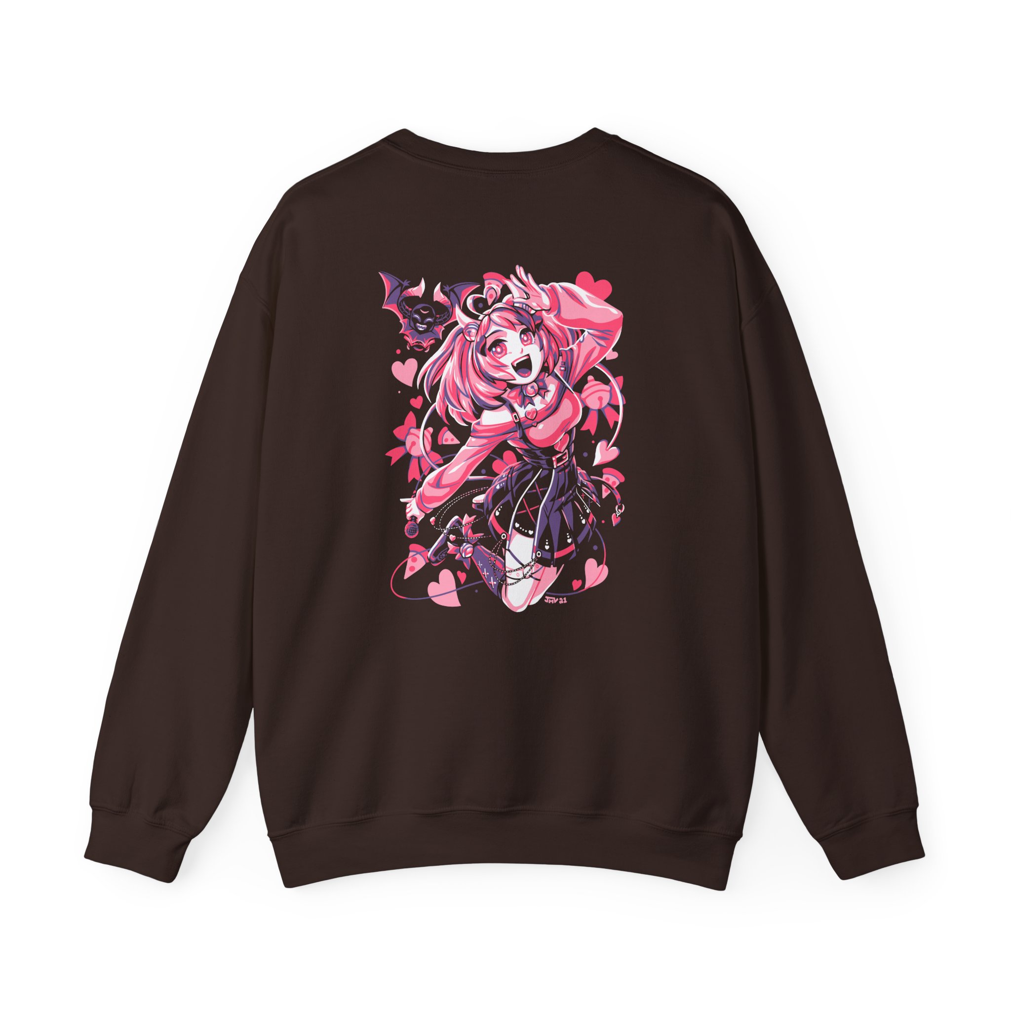 Ironmouse Anime Unisex Heavy Blend™ Crewneck Sweatshirt - Image 4