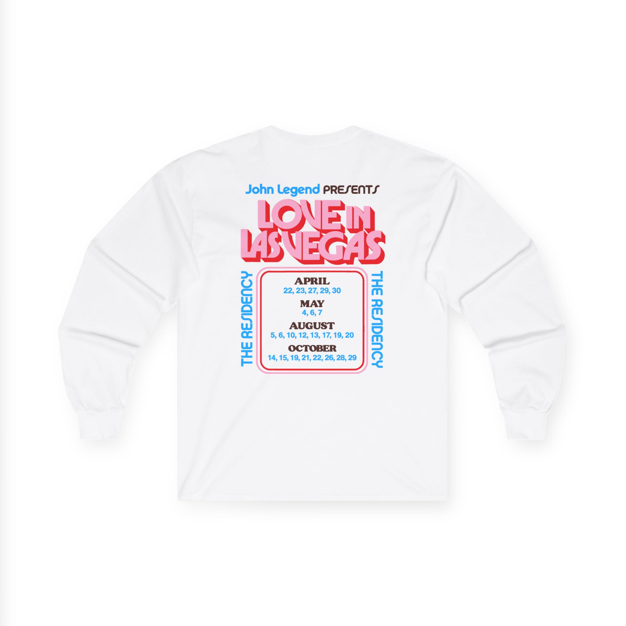 John Legend Love In Las Vegas Unisex Ultra Cotton Long Sleeve Tee - Image 2