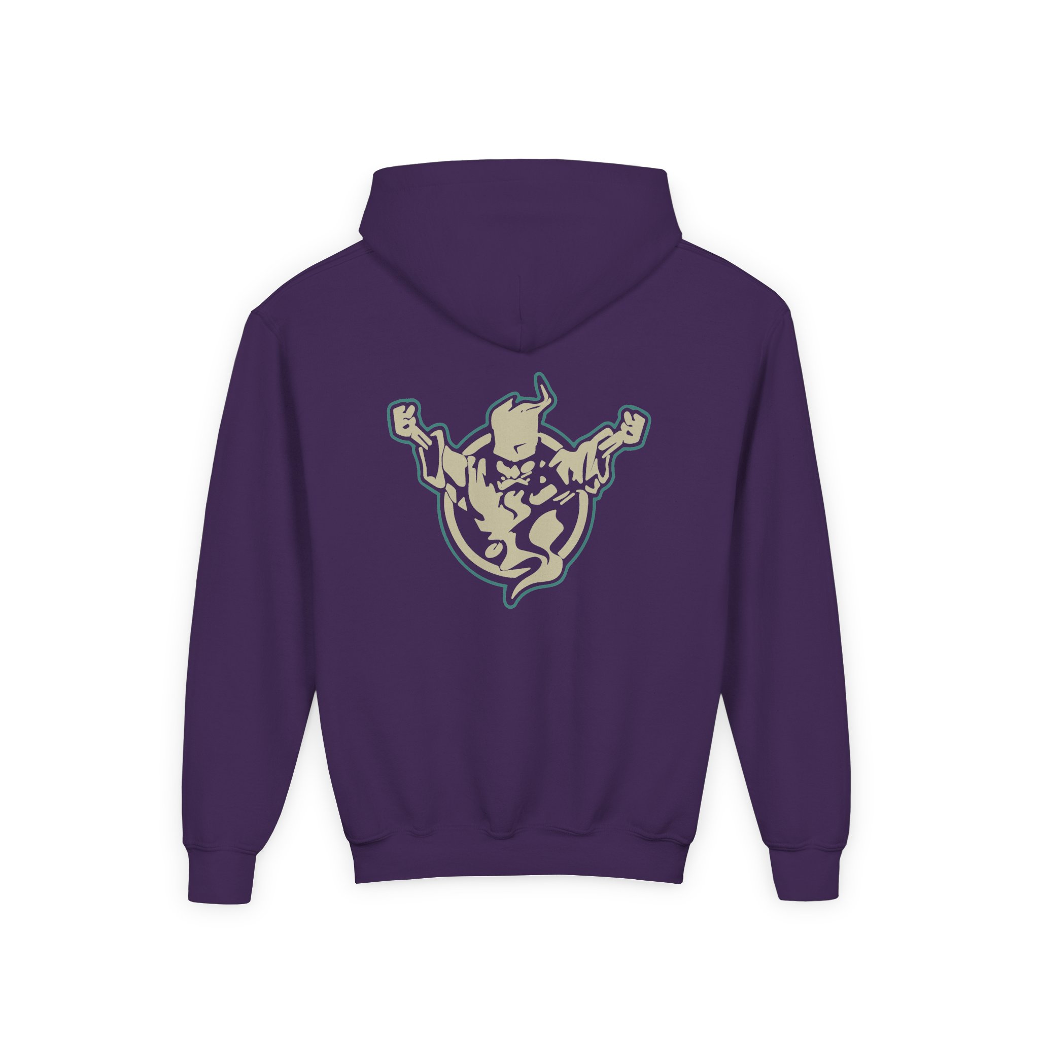 Thunderdome Hardcore Youth Heavy Blend Hooded Sweatshirt - Image 6