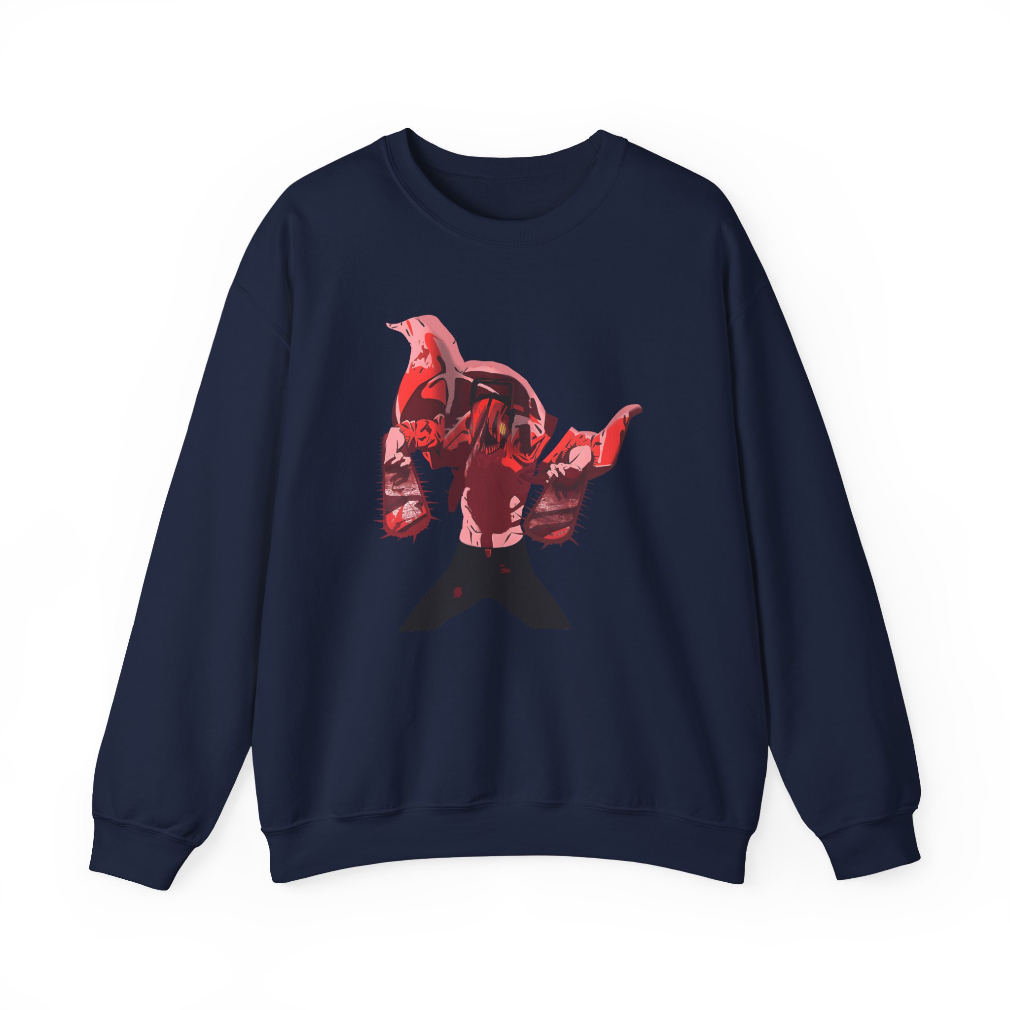 Chainsaw Man X Dim Mak Horror Unisex Heavy Blend™ Crewneck Sweatshirt - Image 13