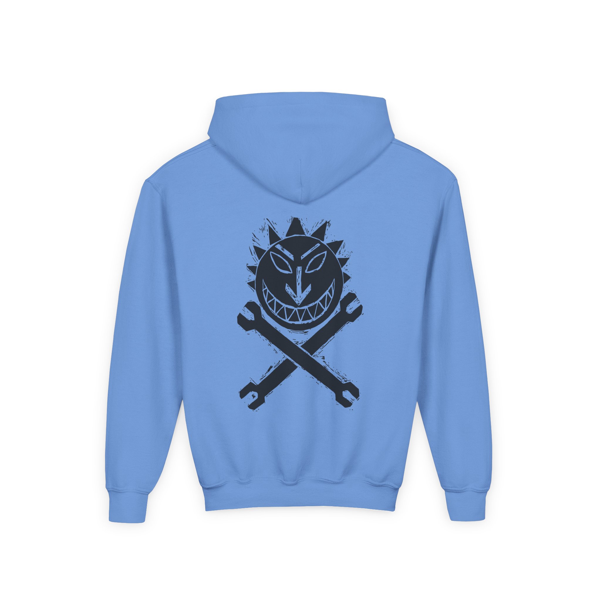 Levellers Sun & Spanners Youth Heavy Blend Hooded Sweatshirt - Image 8