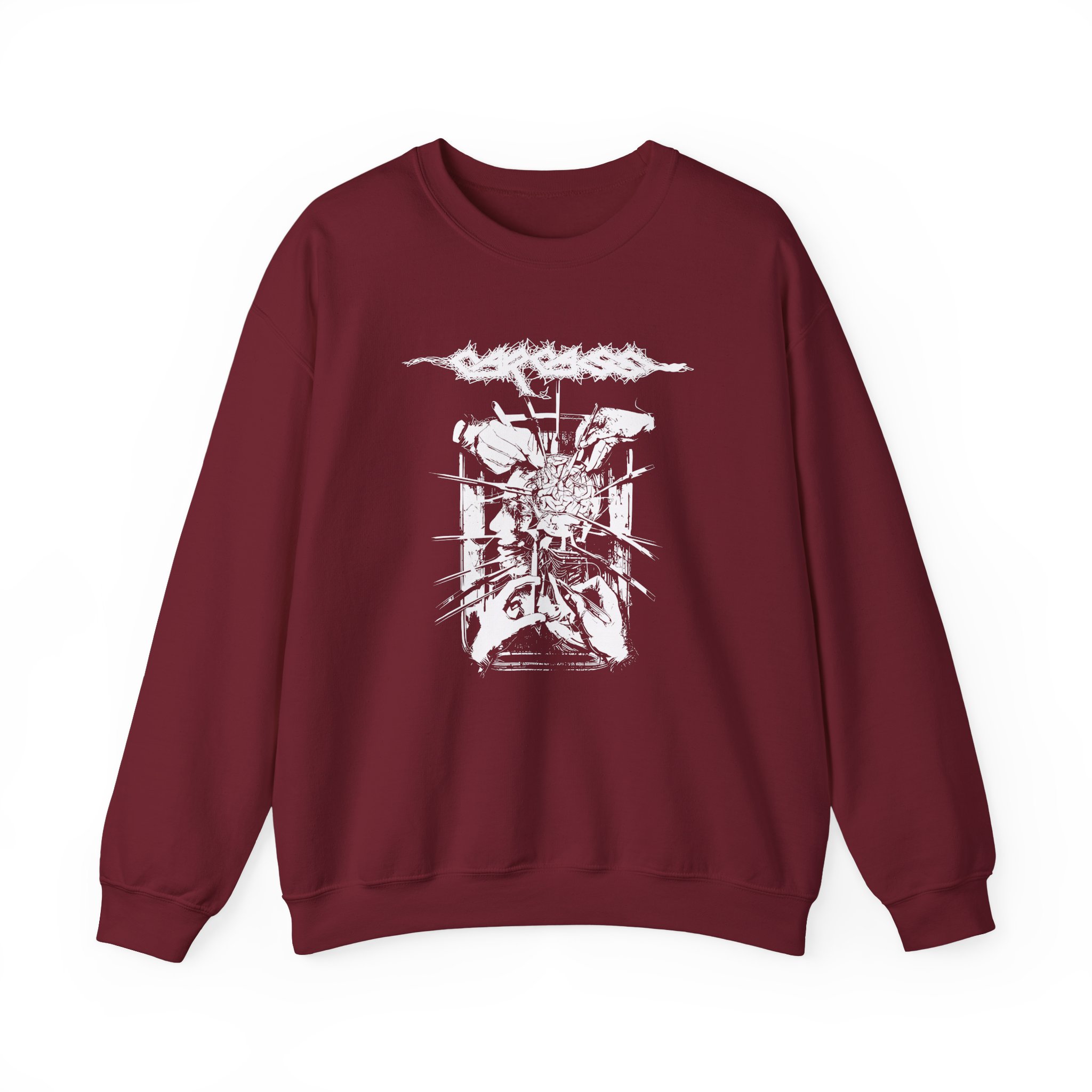 Carcass Rotten to the Gore Unisex Heavy Blend™ Crewneck Sweatshirt - Image 21