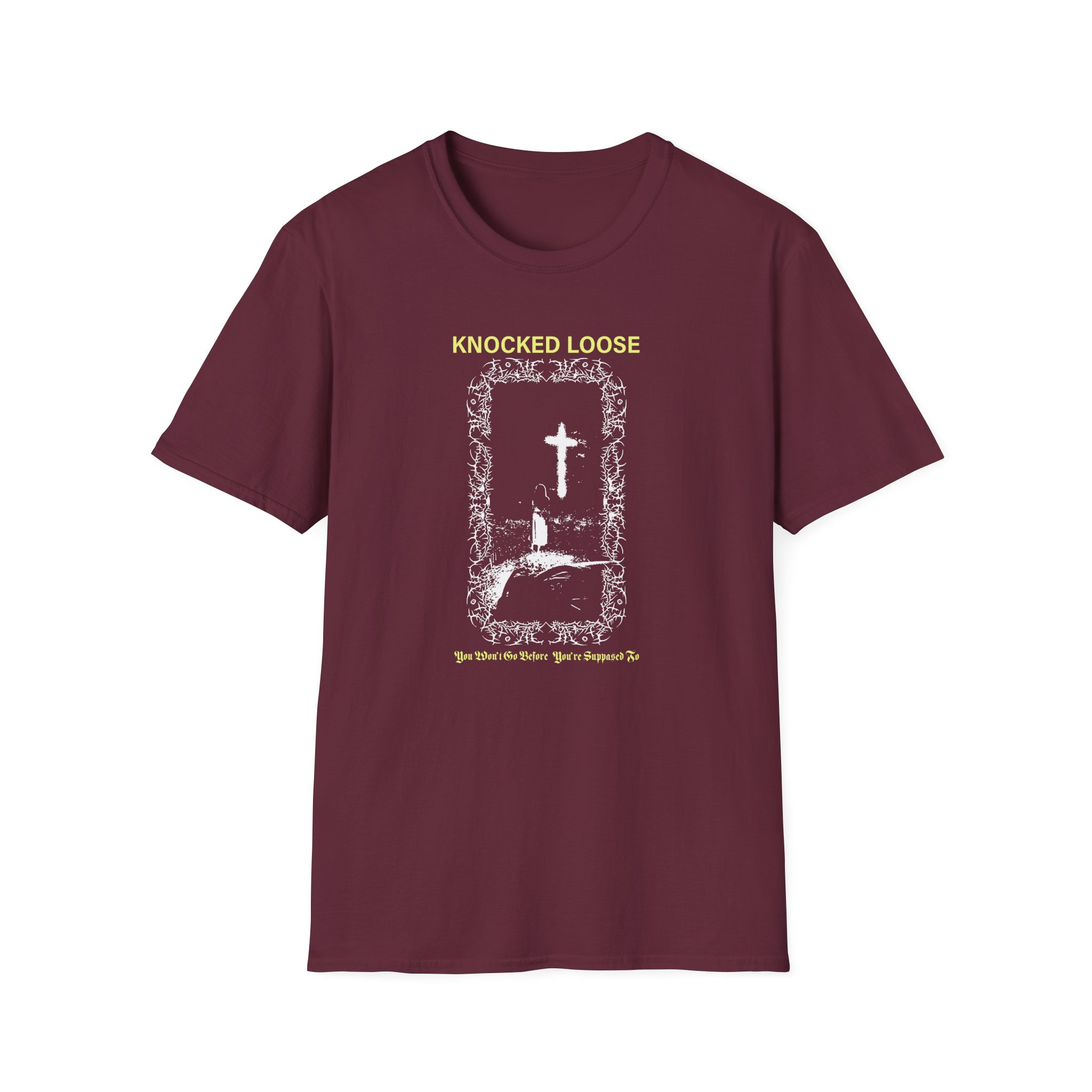 Knocked Loose You Won´t Go Unisex Softstyle T-Shirt - Image 3