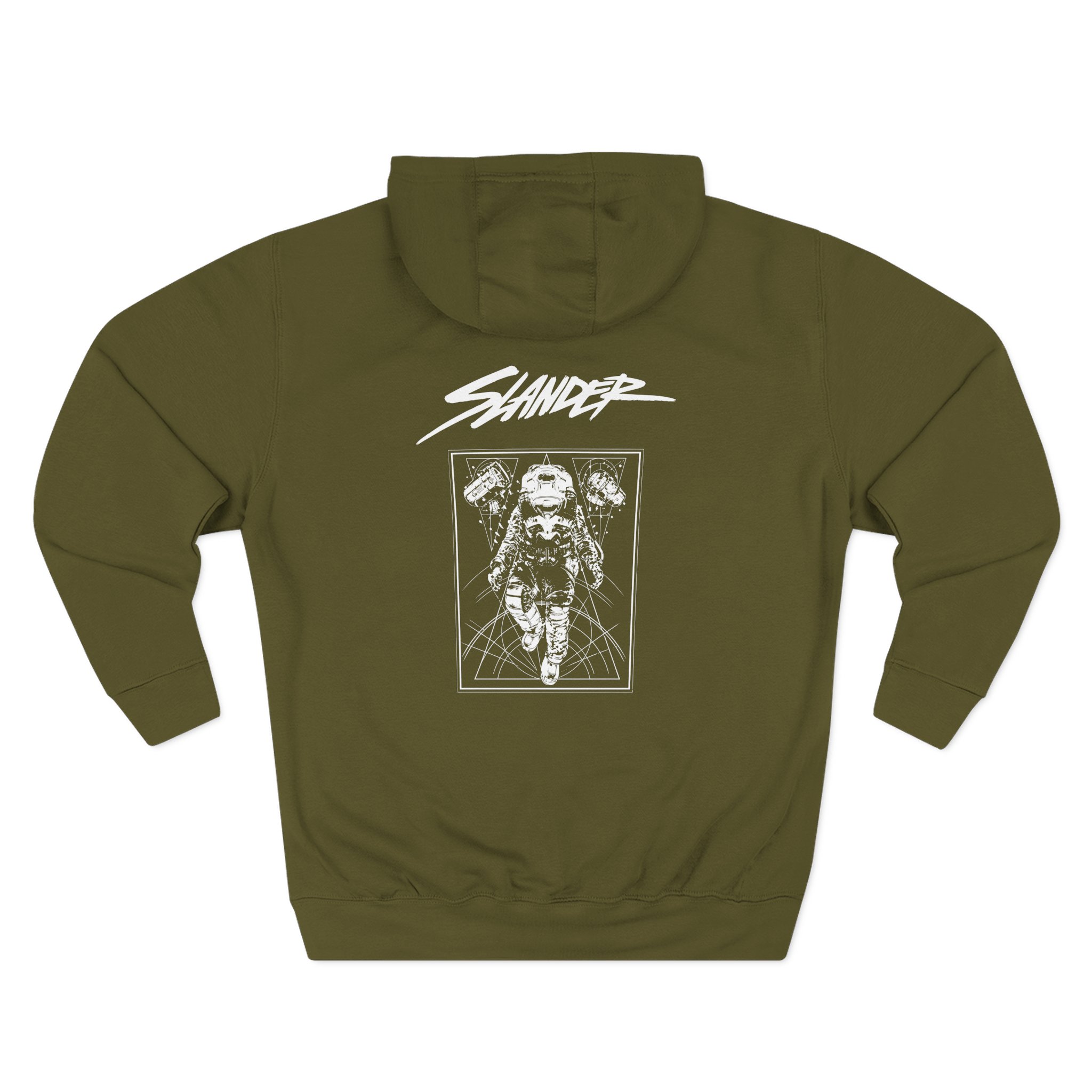 Slander Spaceman Three-Panel Fleece Hoodie - Image 6