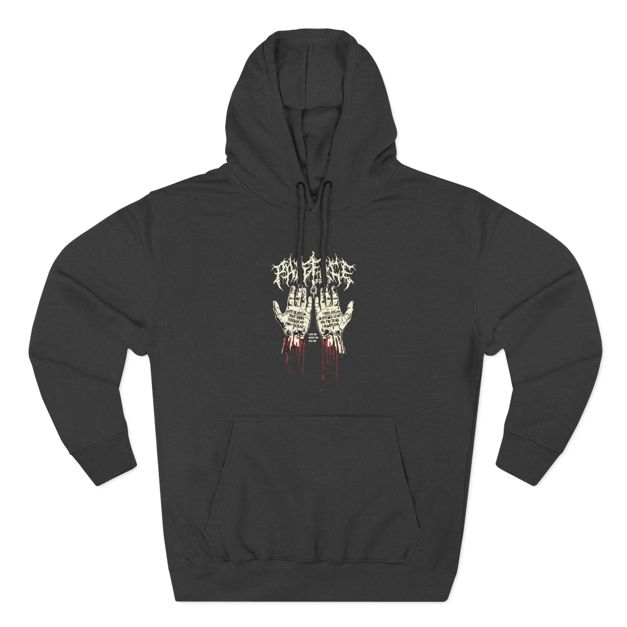 Paleface Swiss Bloody Hands Three-Panel Fleece Hoodie - Image 3