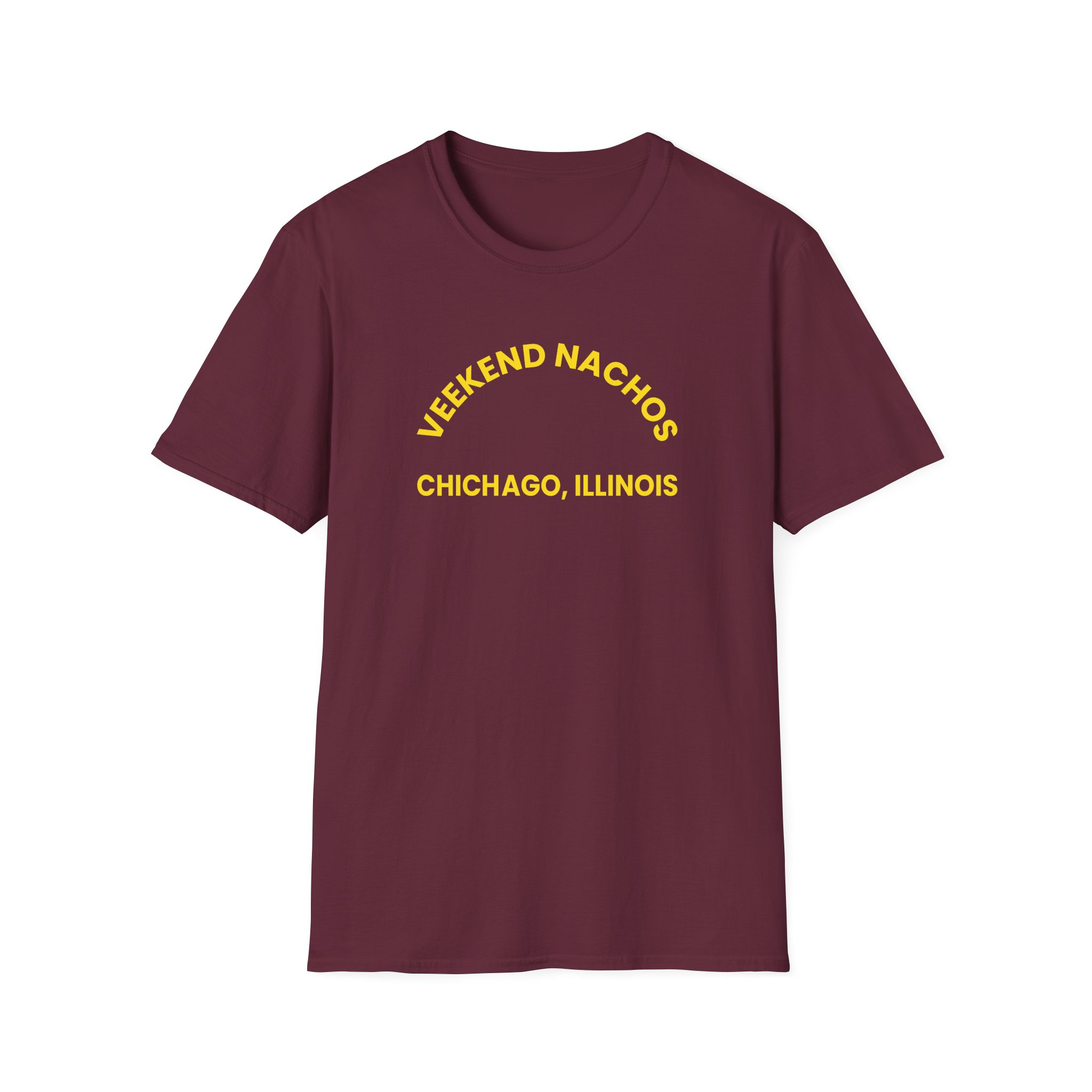 Weekend Nachos Unisex Softstyle T-Shirt - Image 3