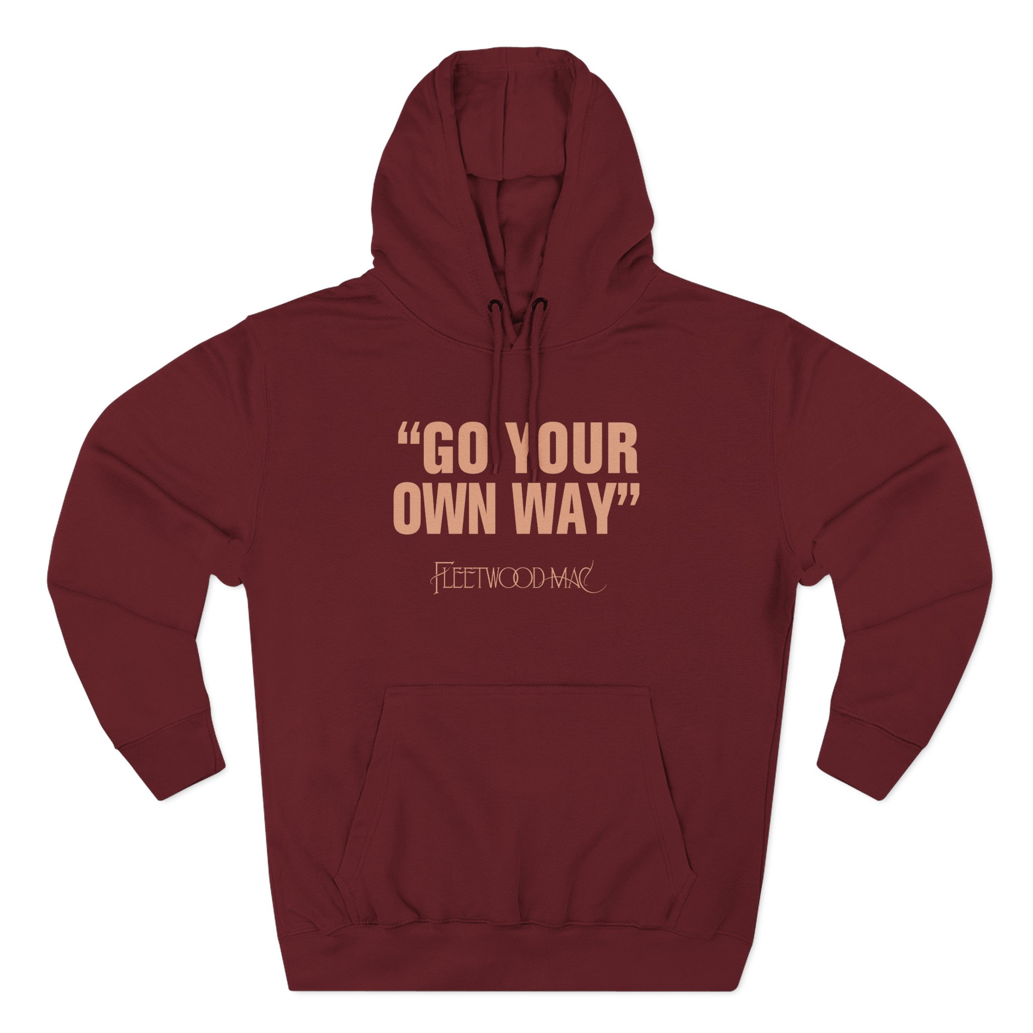 Fleetwood Mac Go Your Own Way Three-Panel Fleece Hoodie - Image 11