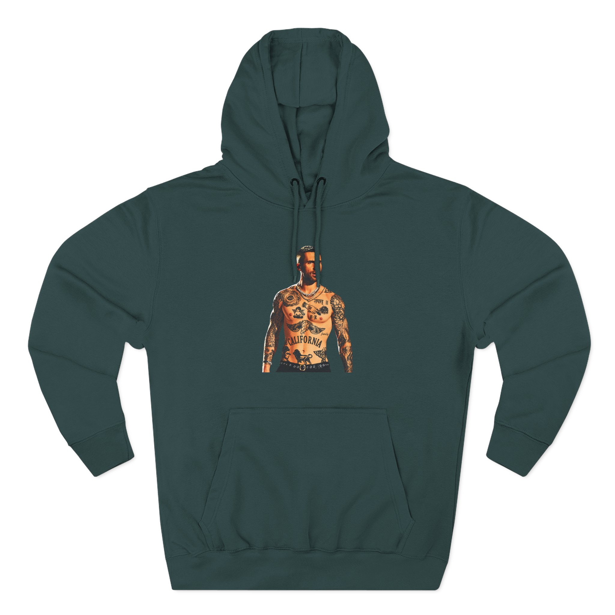 Adam Levine Three-Panel Fleece Hoodie - Image 5