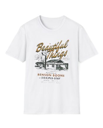 Benson Boone Beautiful Things Motel Unisex Softstyle T-Shirt