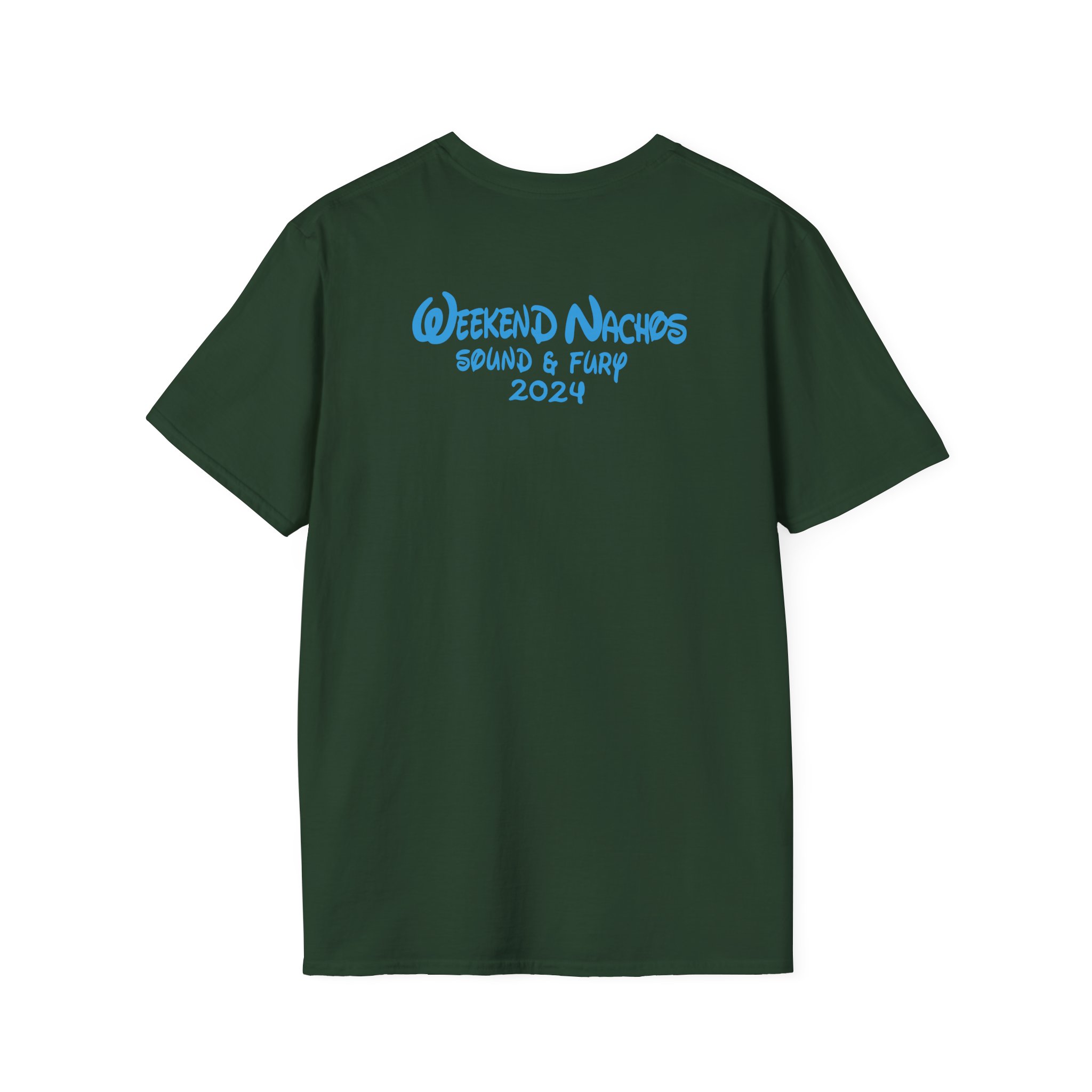 Weekend Nachos Sound and Fury Unisex Softstyle T-Shirt - Image 10
