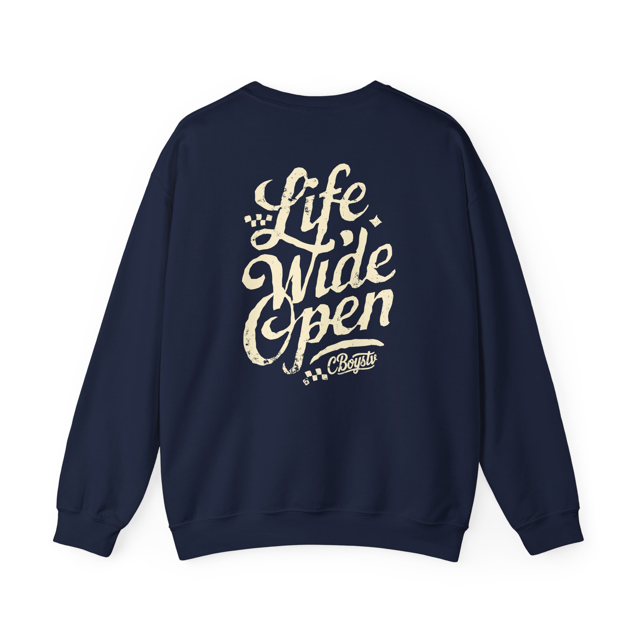 Cboystv Tan Script Unisex Heavy Blend™ Crewneck Sweatshirt - Image 20