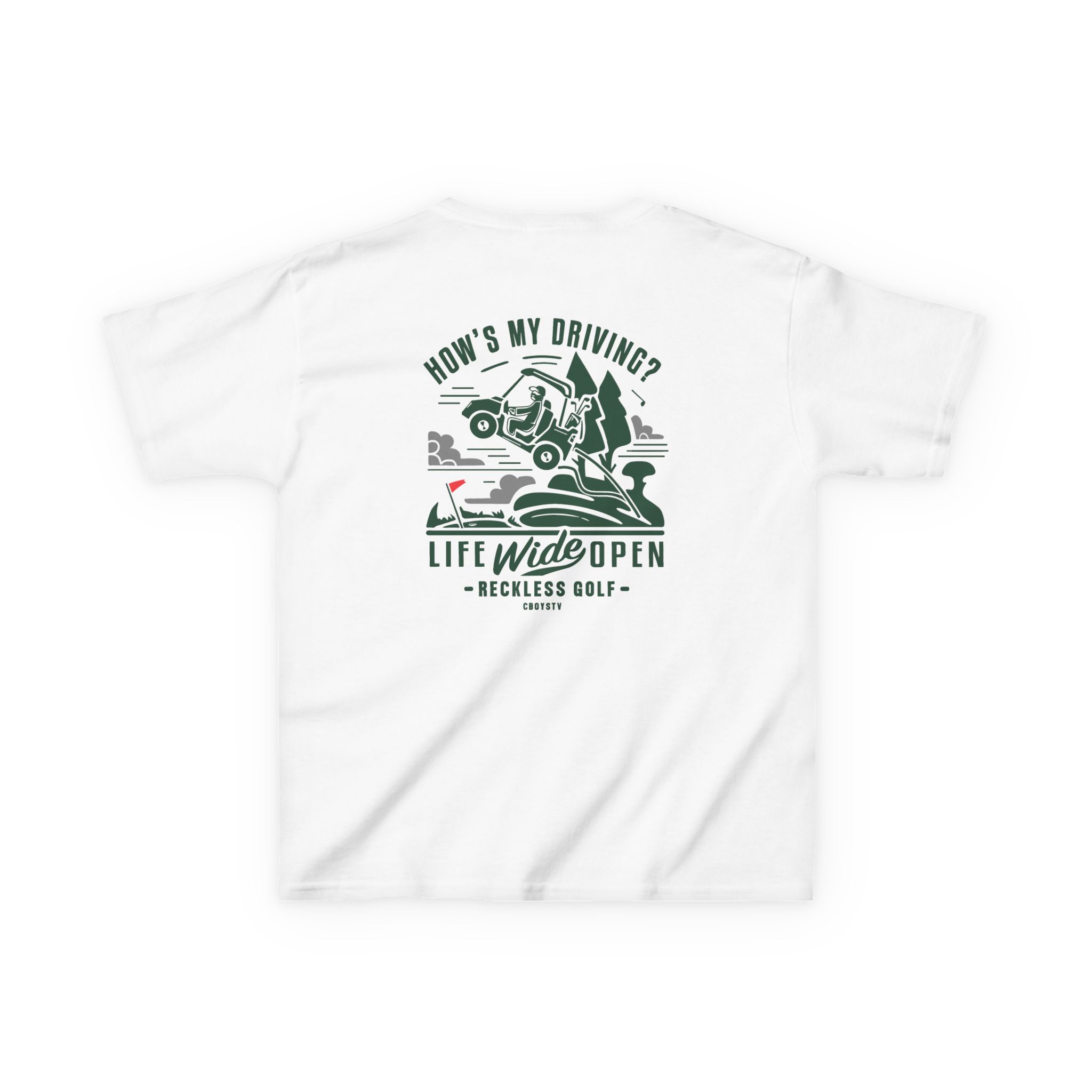 Kids Cboystv How's My Driving Heavy Cotton™ Tee - Image 2