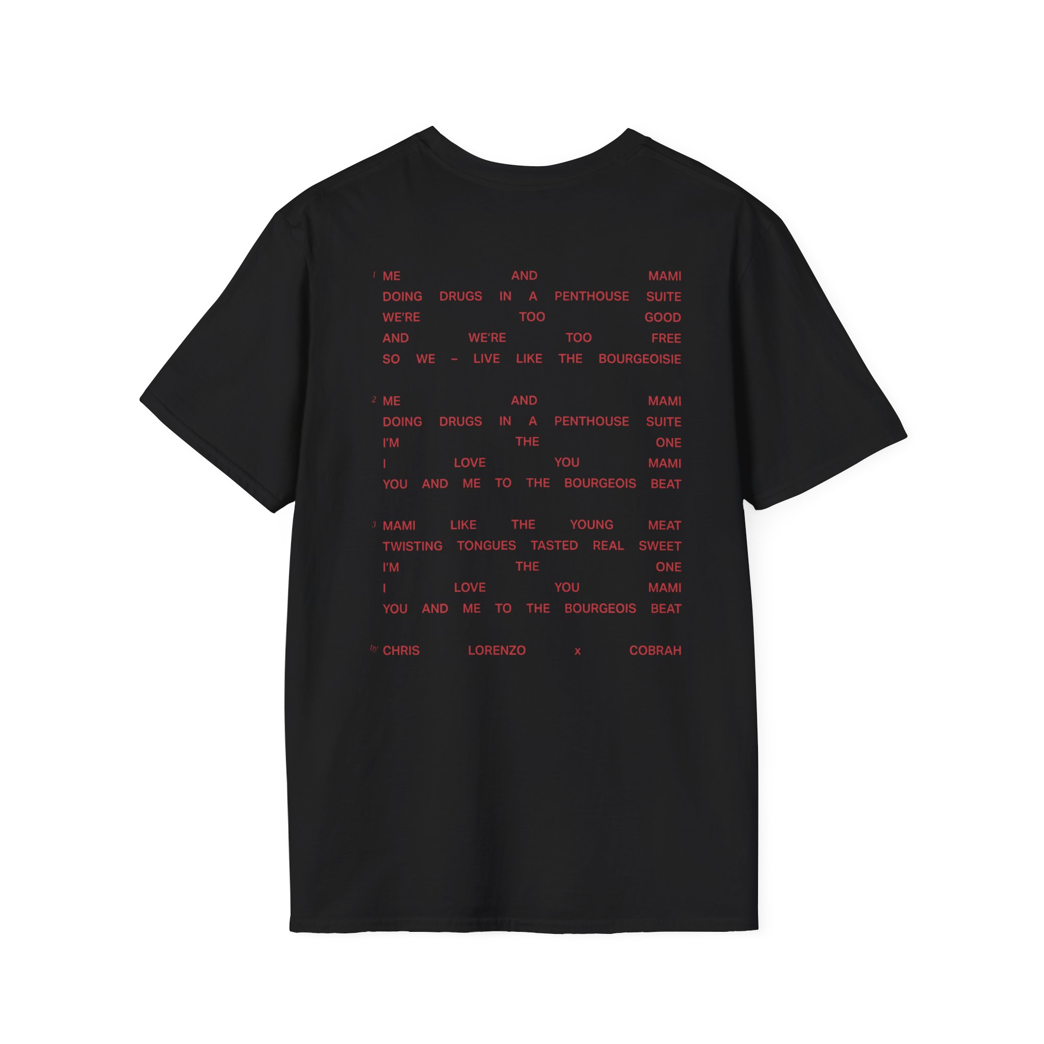 Chris Lorenzo Mami Unisex Softstyle T-shirt - Image 2