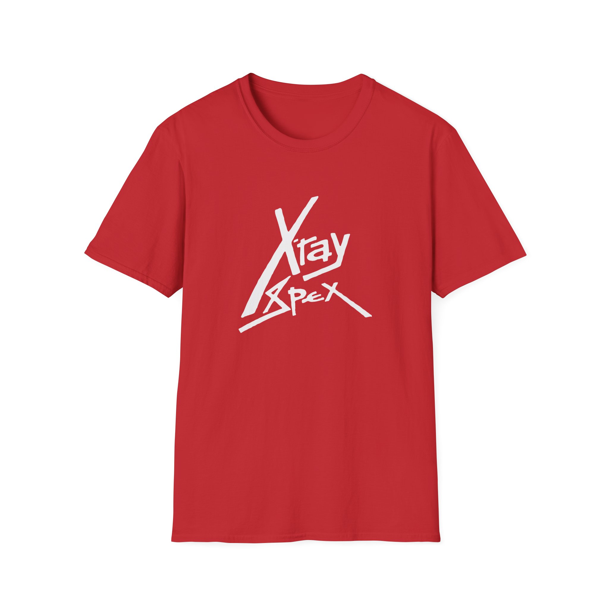 X-ray Spex Logo Unisex Softstyle T-Shirt - Image 25